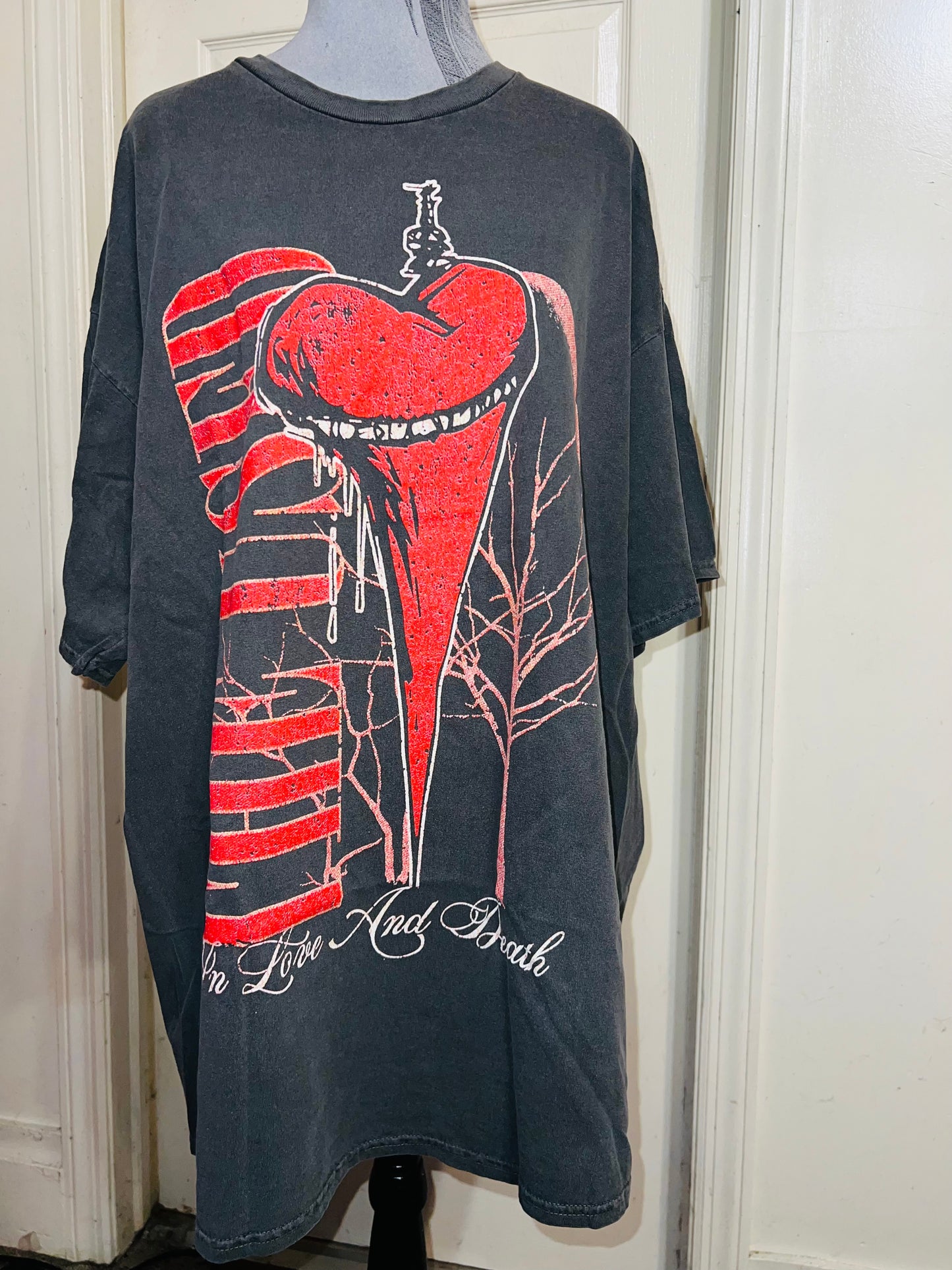 The Used Oversized Distressed Tee