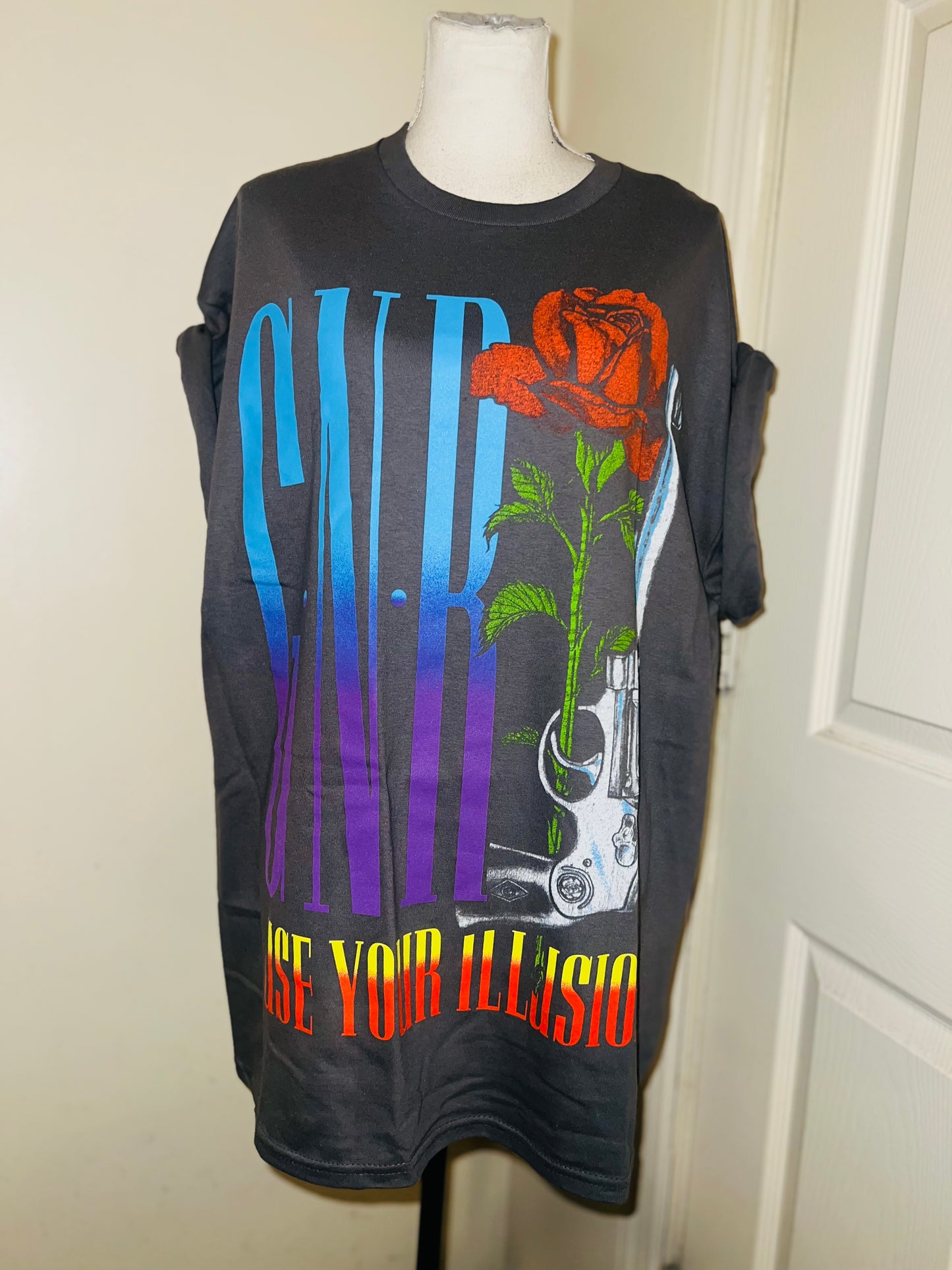 Guns N’ Roses Oversized Distressed Tee