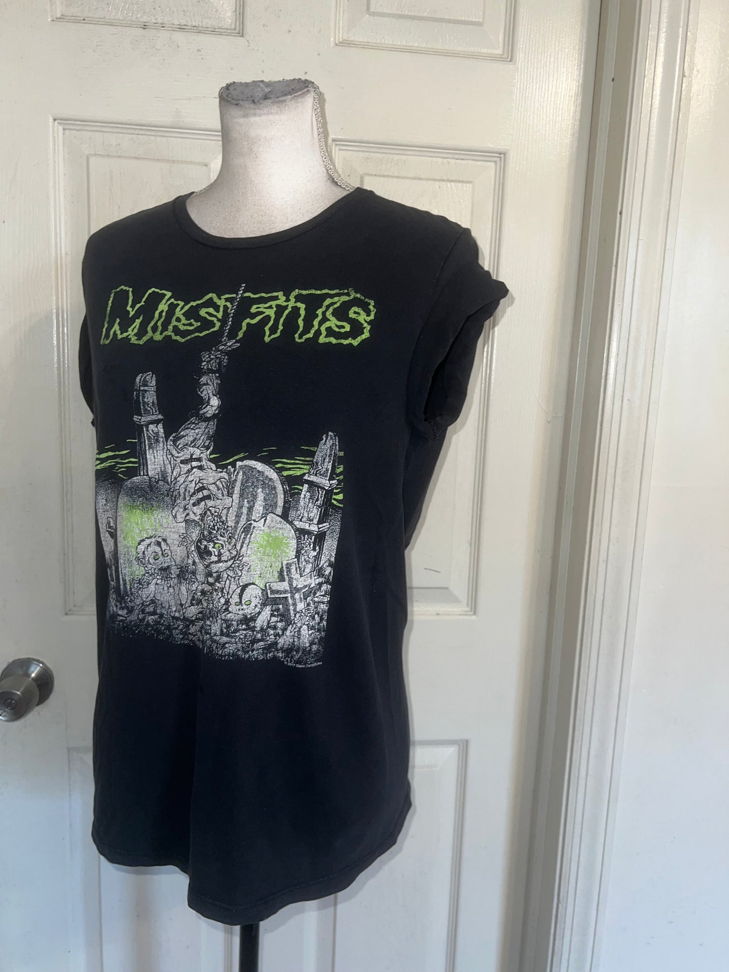 Misfits Vintage Oversized Distressed Tee