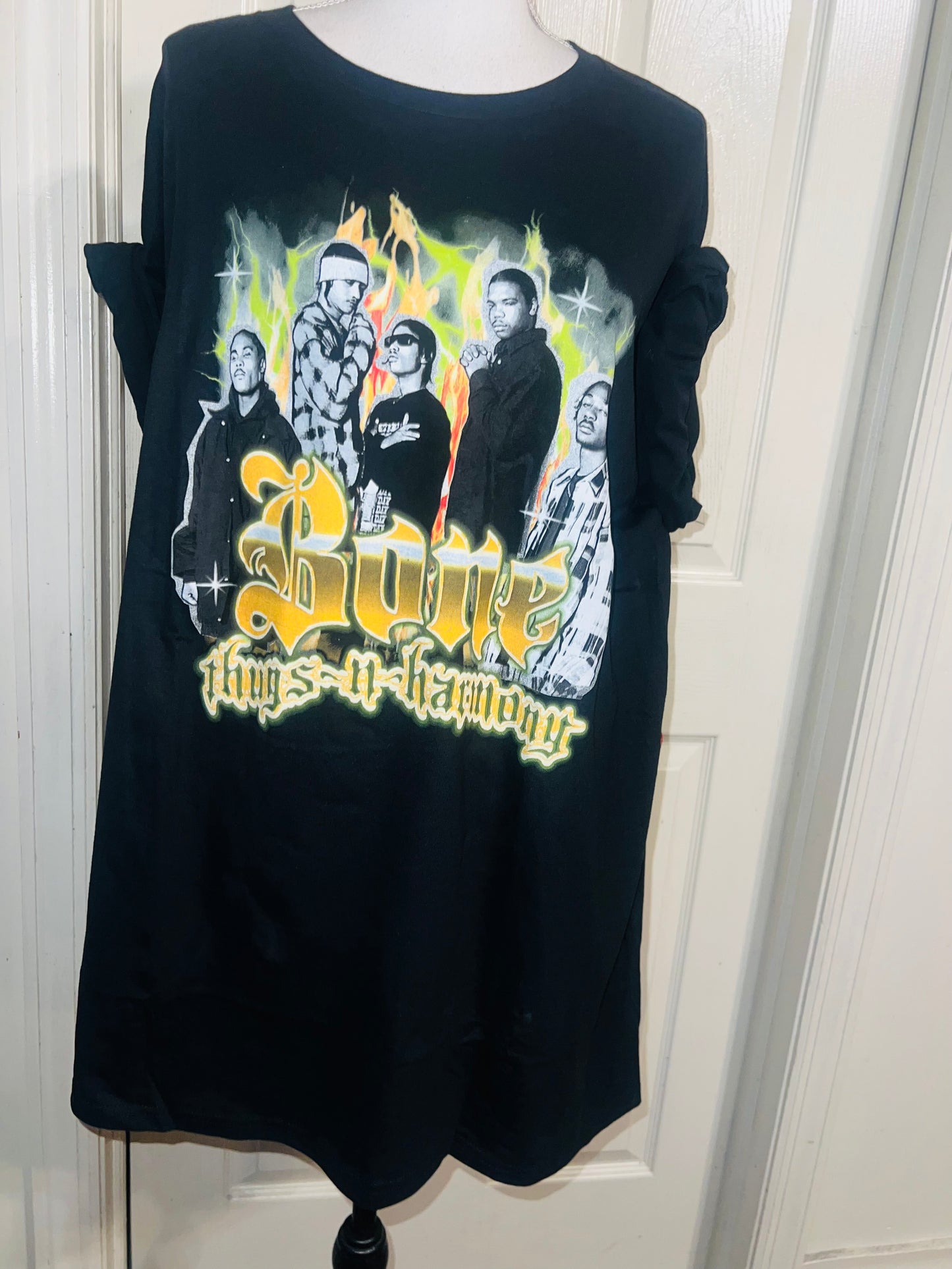 Bone Thugs n Harmony Oversized Distressed Tee