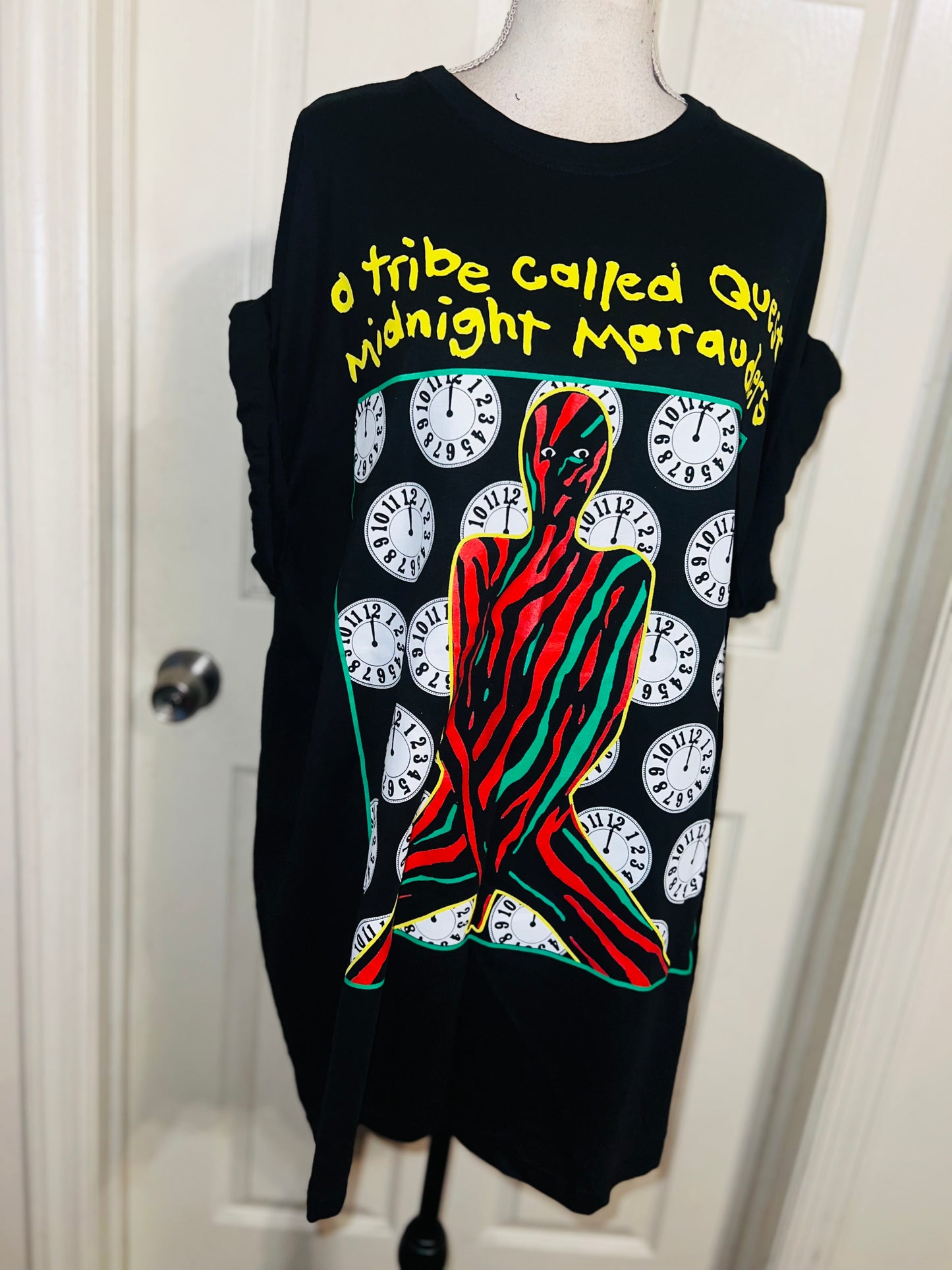 A Tribe Called Quest Oversized Distressed Tee