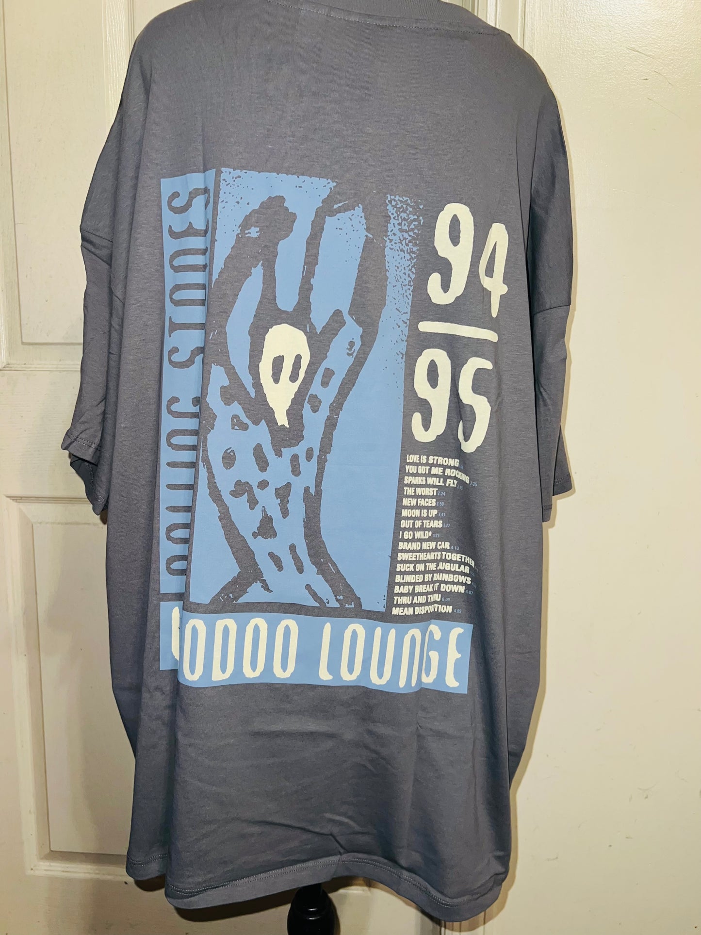 The Rolling Stones Double Sided Voodoo Distressed Tee