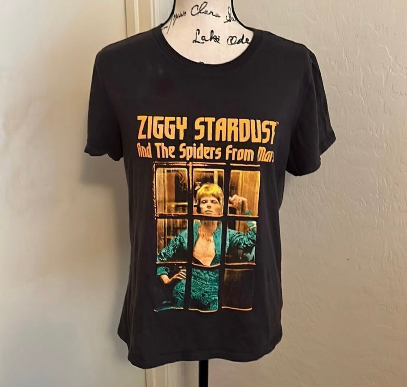 Ziggy Stardust Oversized Distressed Tee