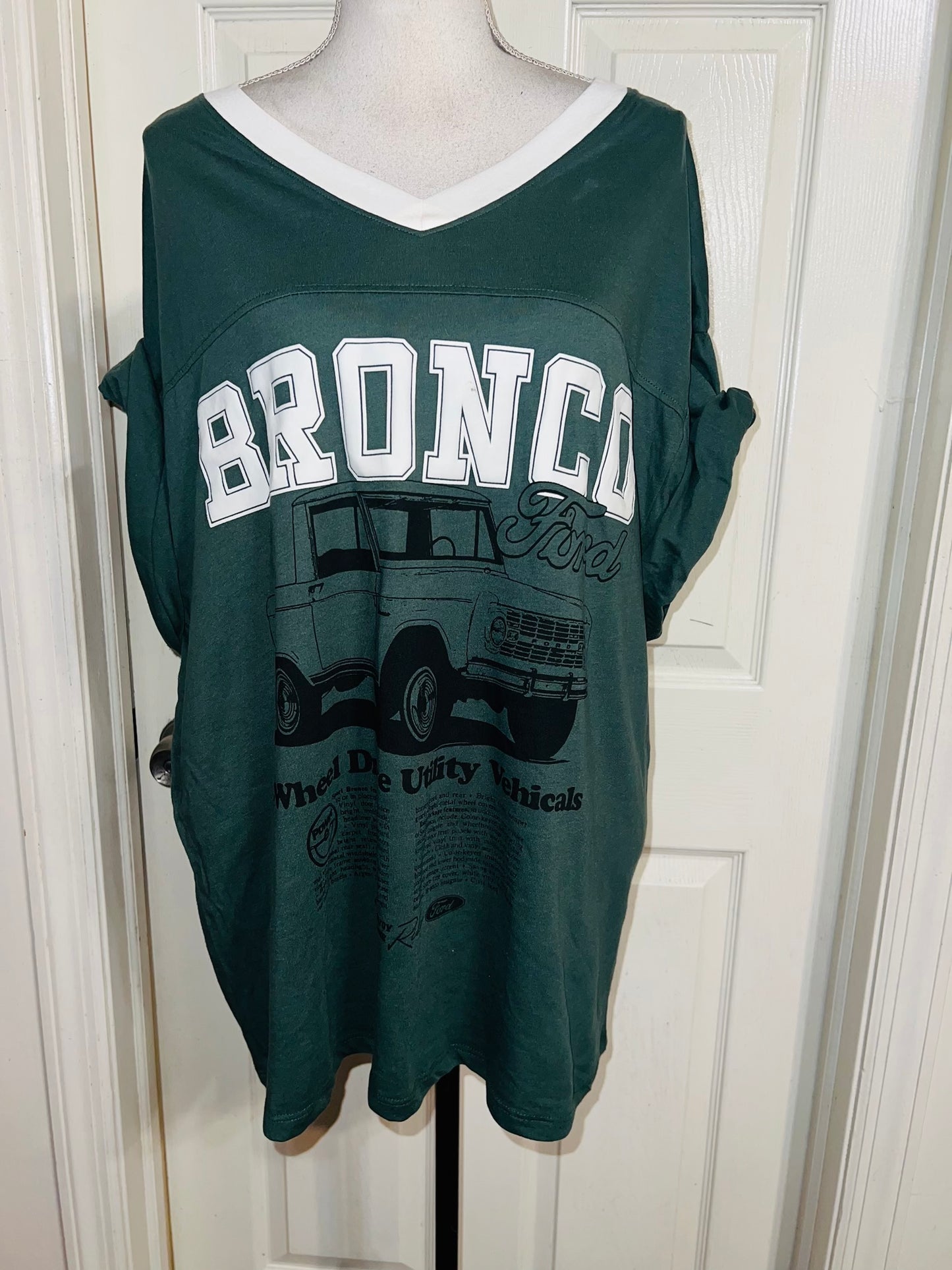Ford Bronco Oversized Distressed Tee