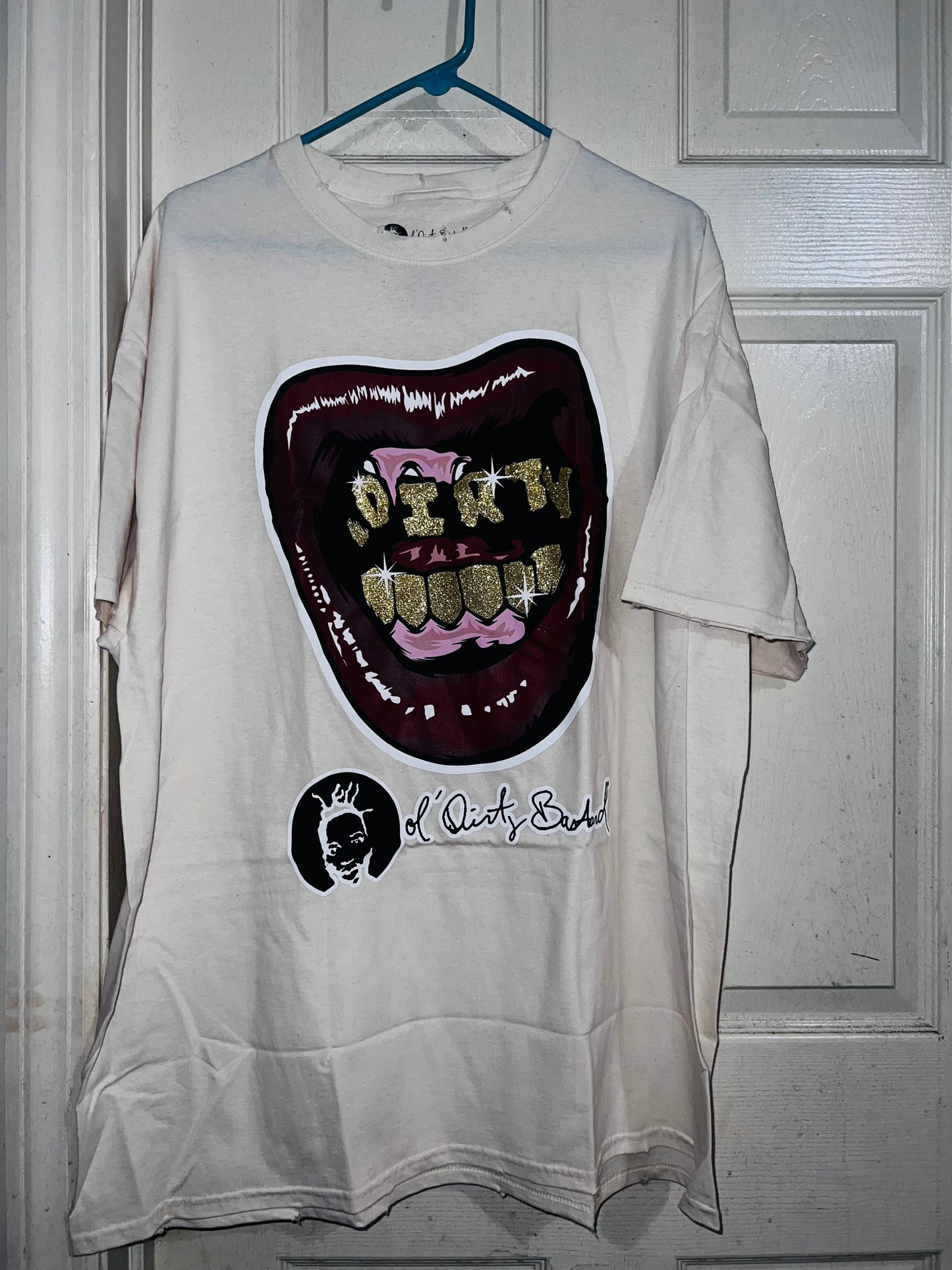 Ol’ Dirty Bastard Oversized Distressed Tee