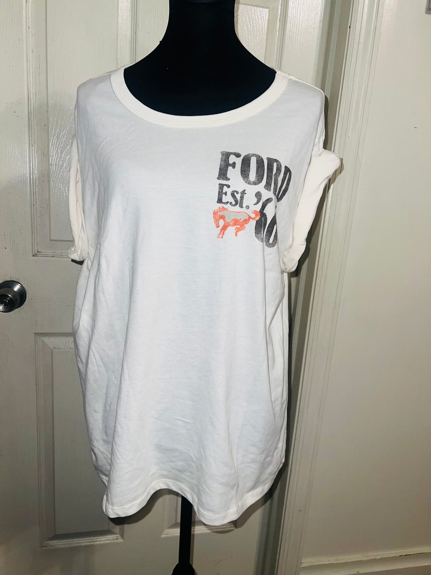 Ford Bronco Wild West Double Sided Distressed Tee