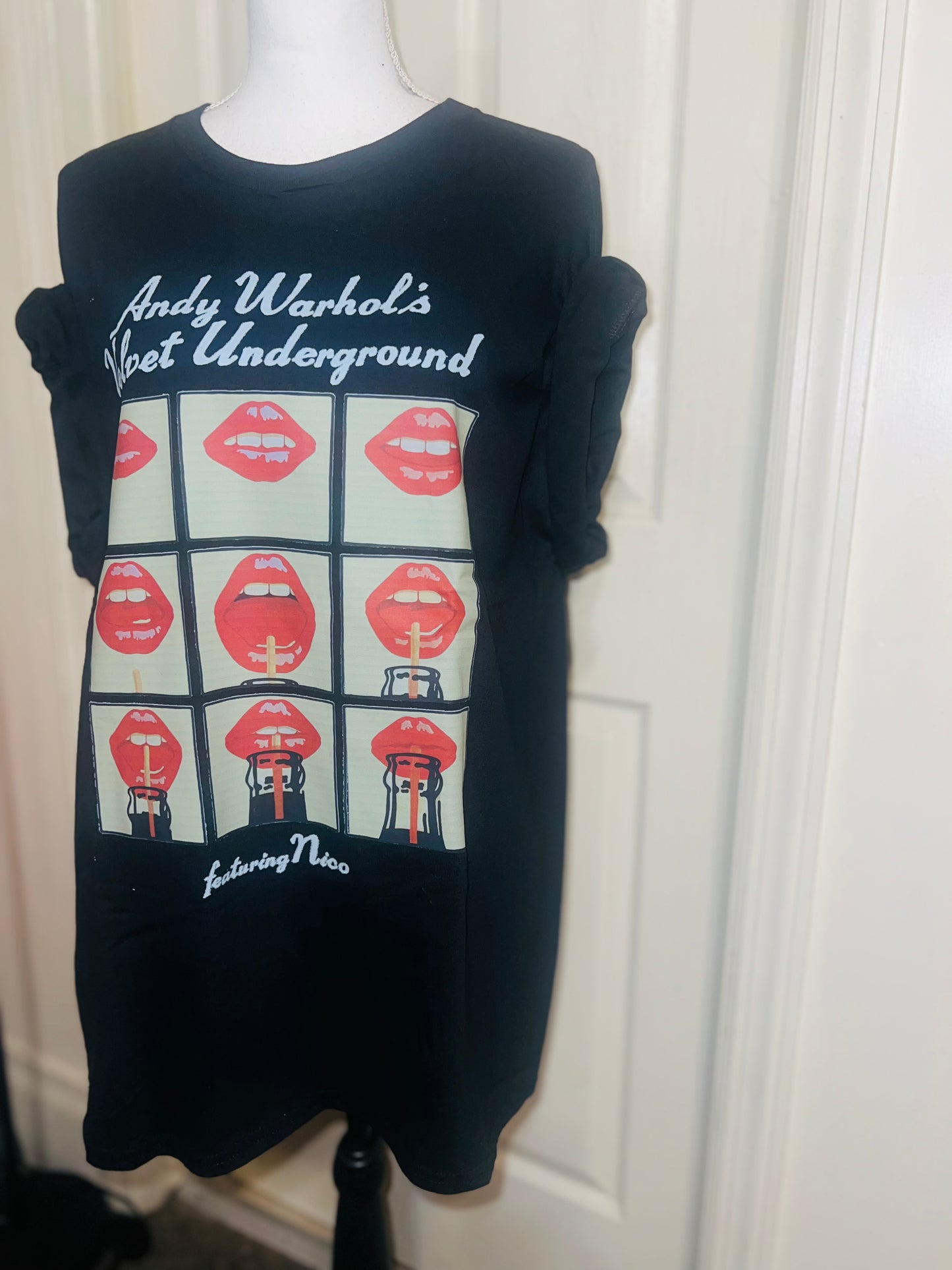 The Velvet Underground and Nico Oversized Distressed Tee