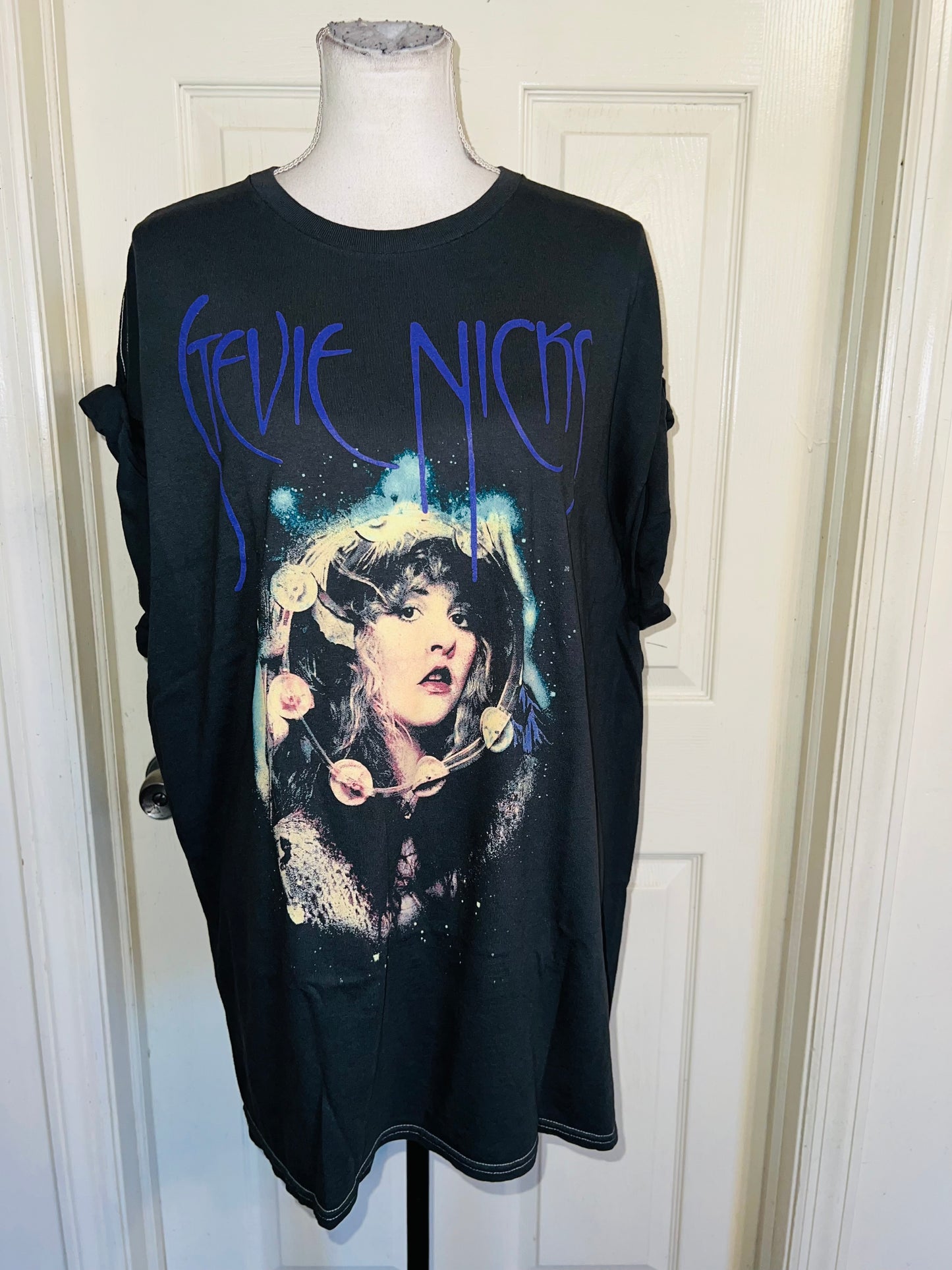 Stevie Nicks Oversized Distressed Tee