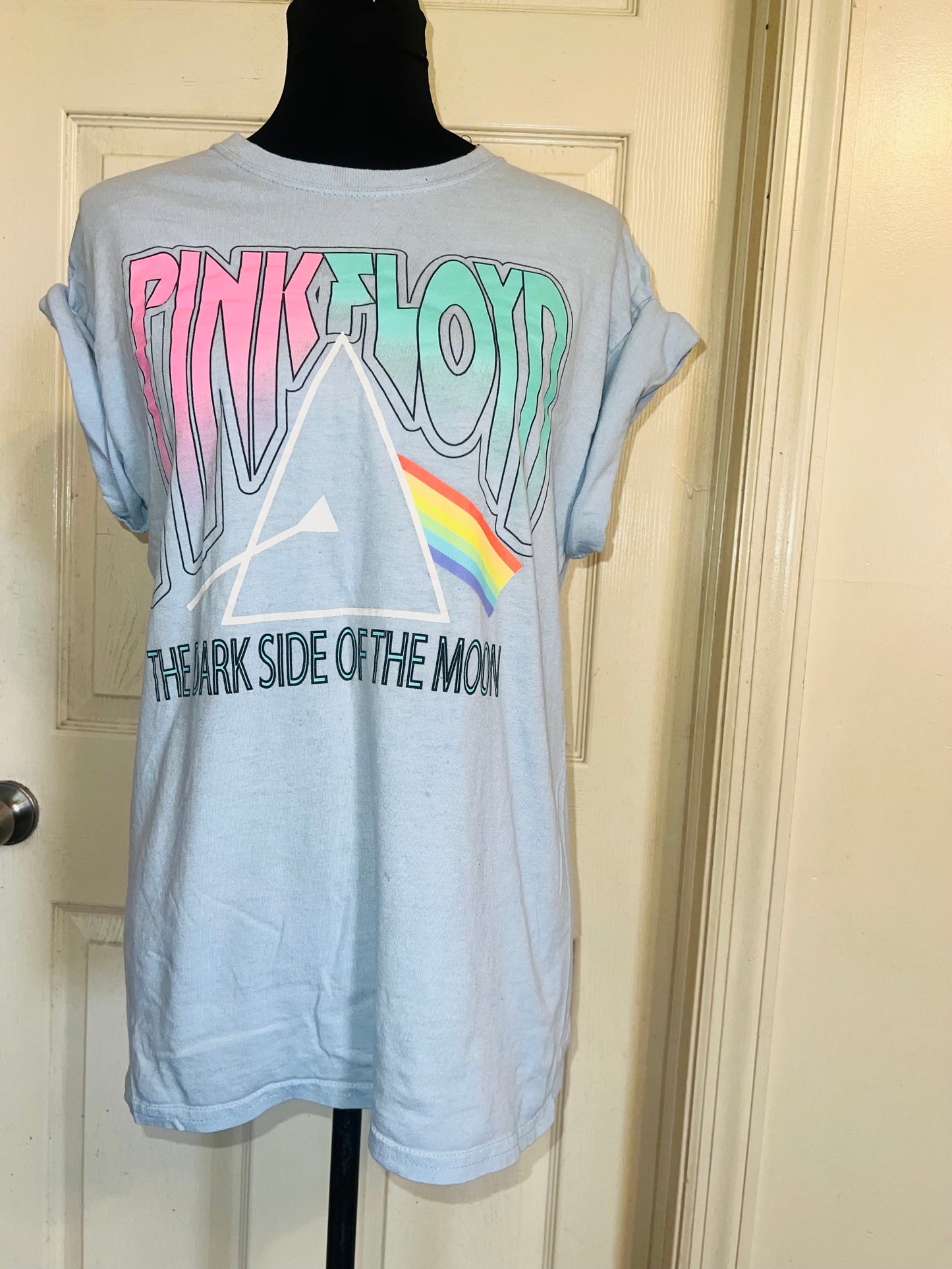 Pink Floyd Oversized Distressed Tee