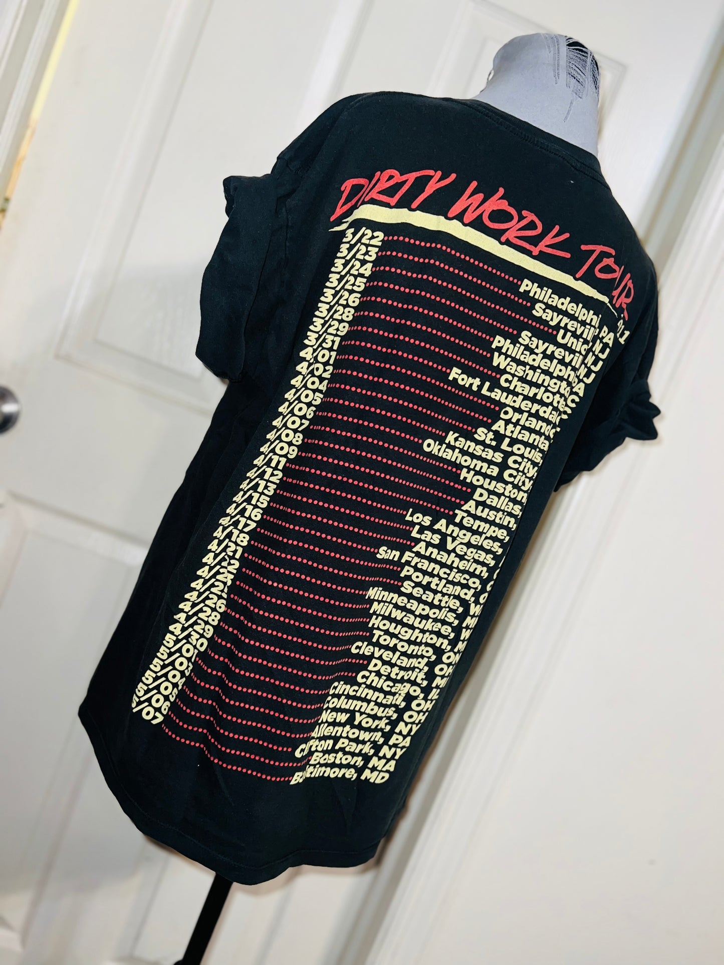 All Time Low Vintage Oversized Double Sided Tee