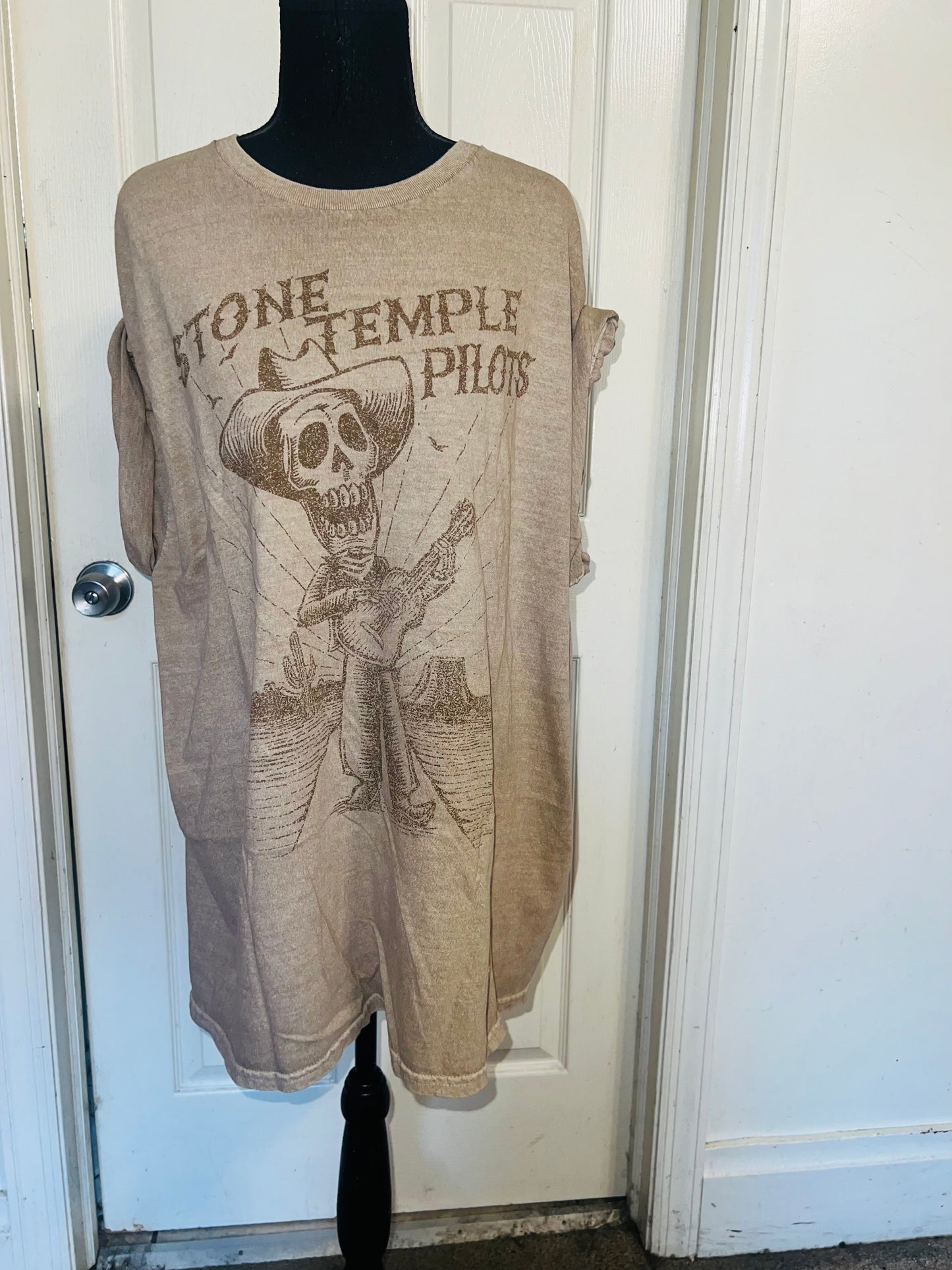 Stone Temple Pilots Oversized Distressed Tee