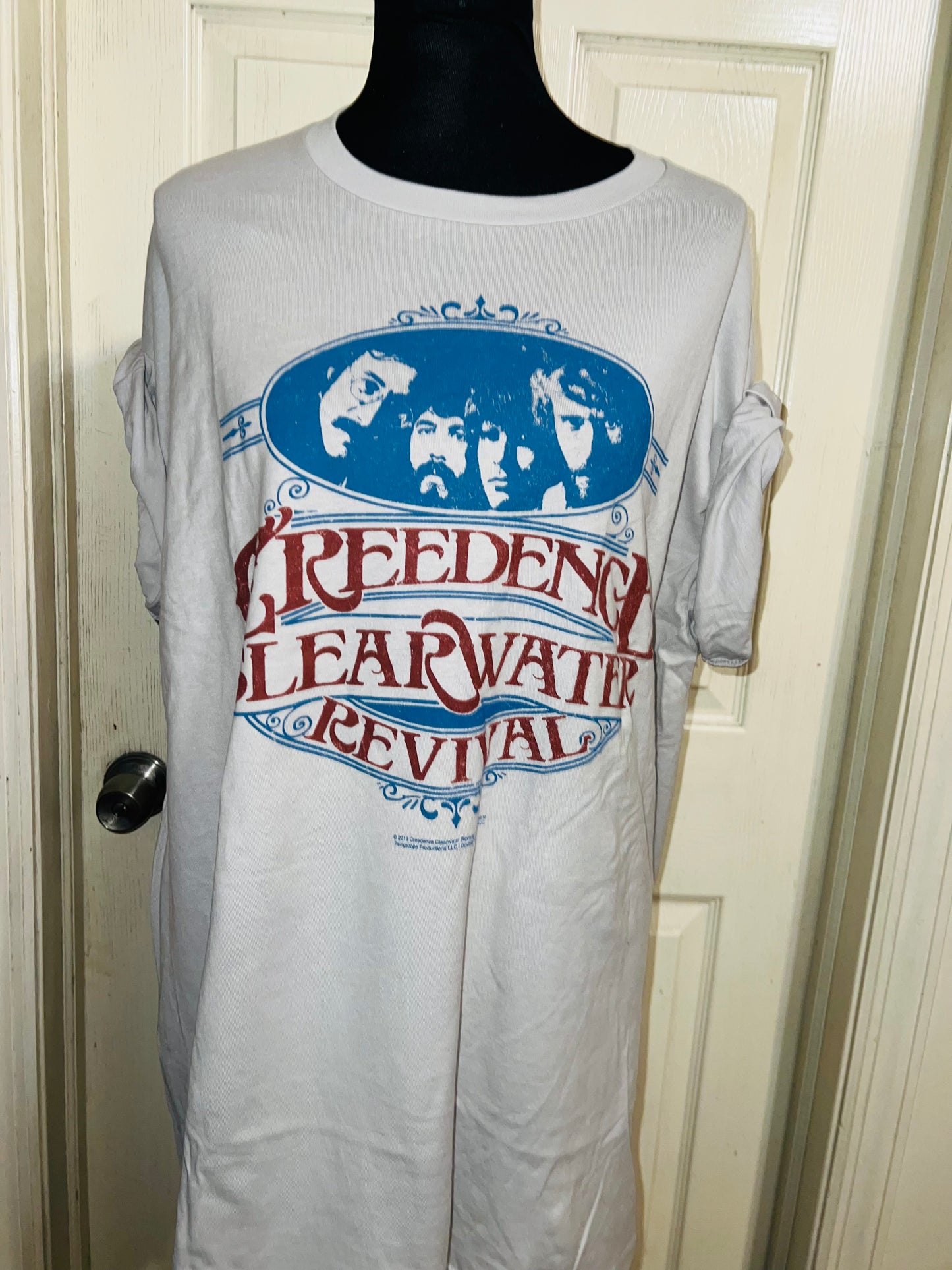 Creedence Clearwater Revival Oversized Distressed Tee