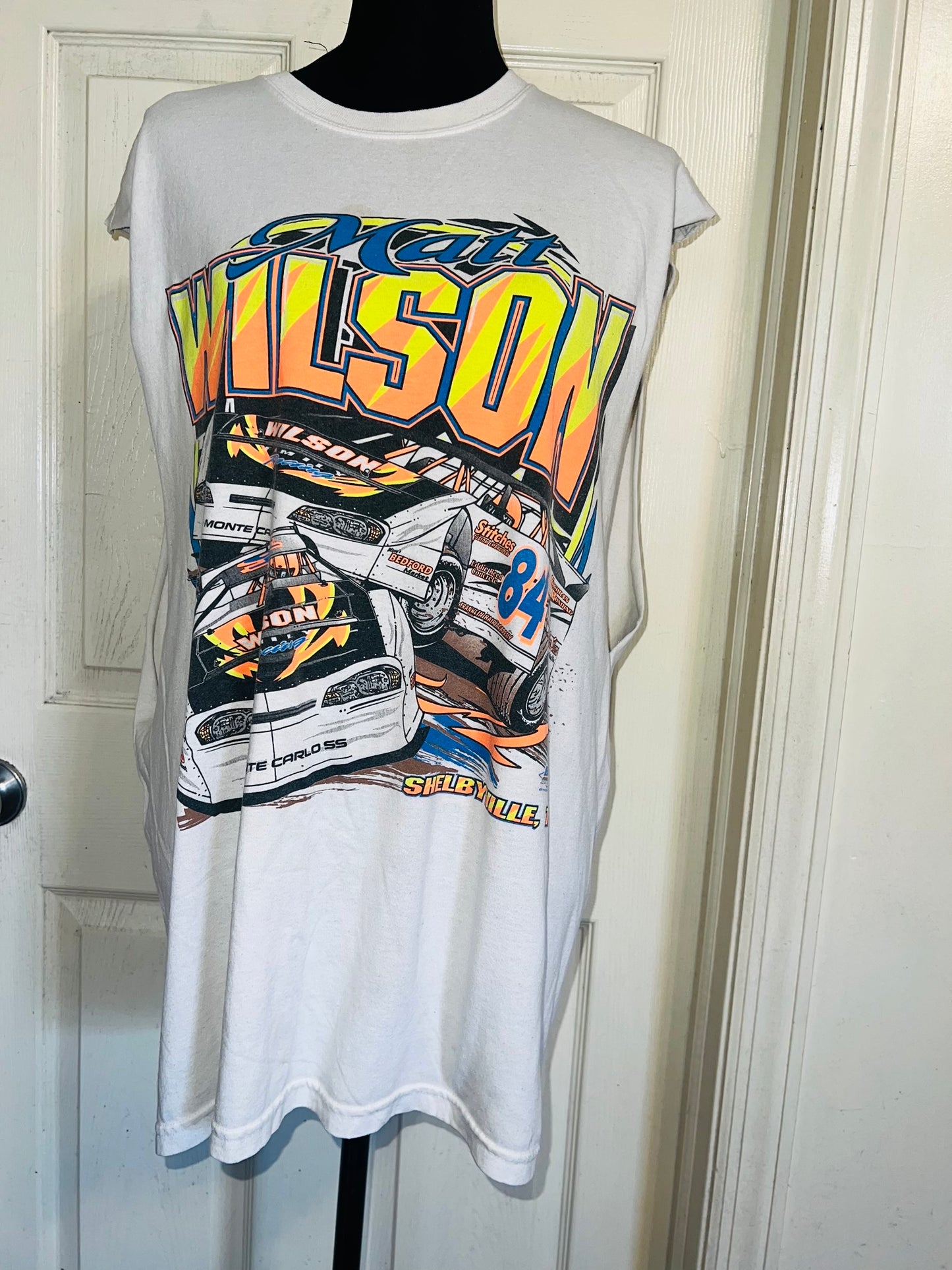 Matt Wilson Racing Double Sided Oversized Distressed Tank