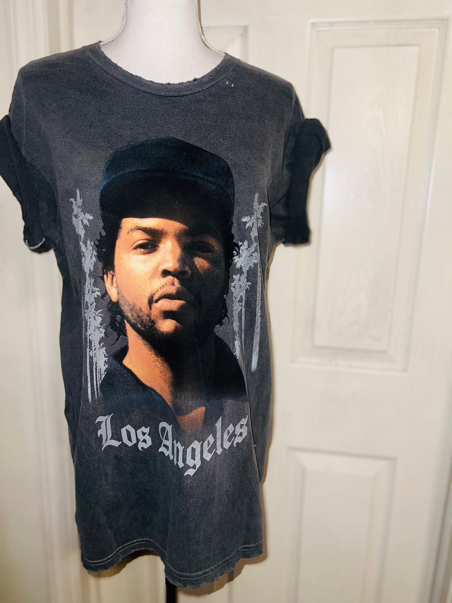 Boyz in The Hood Double Sided Oversized Distressed Tee