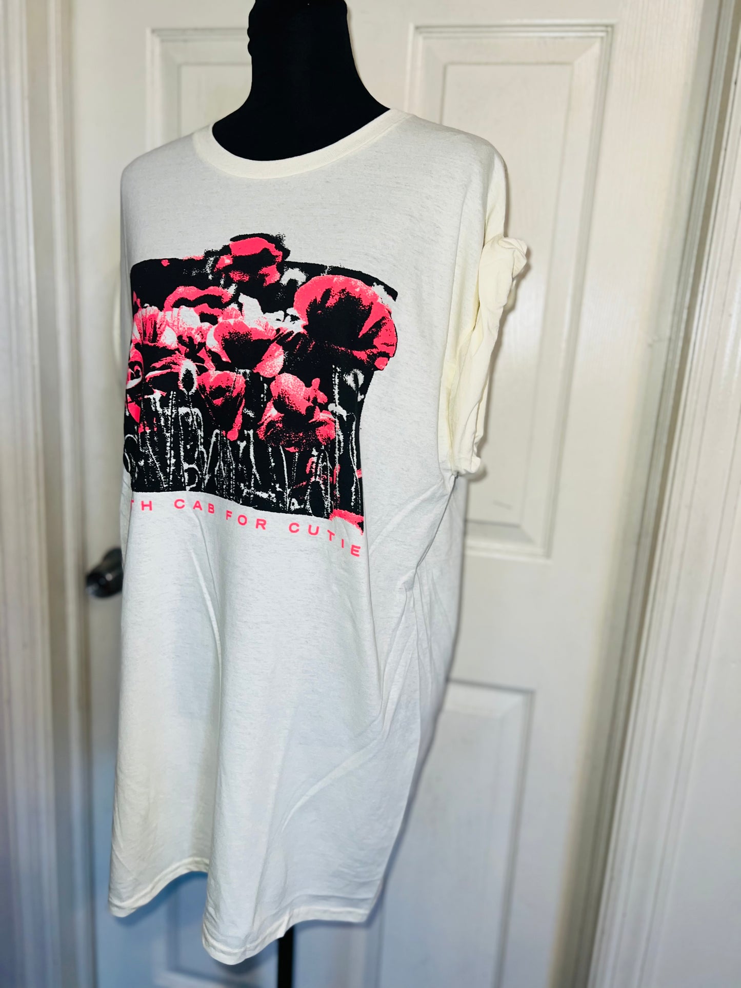 Death Cab for Cutie Oversized Distressed Tee