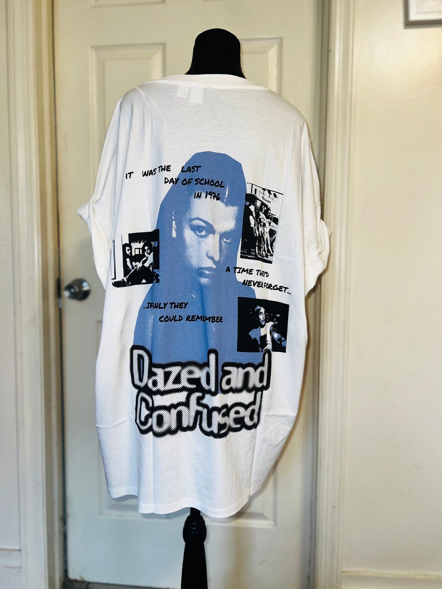 Dazed and Confused Double Sided Distressed Tee