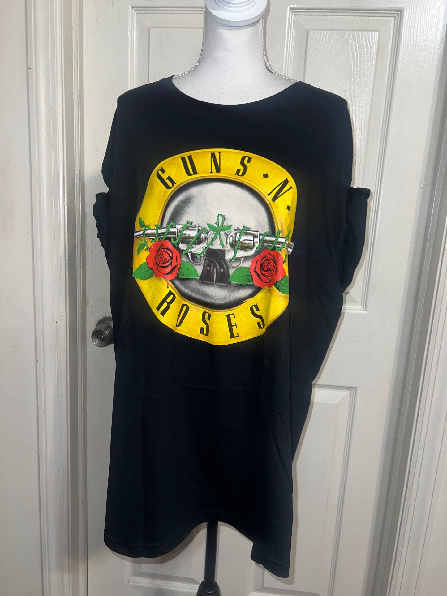 Guns n Roses Oversized Distressed Tee