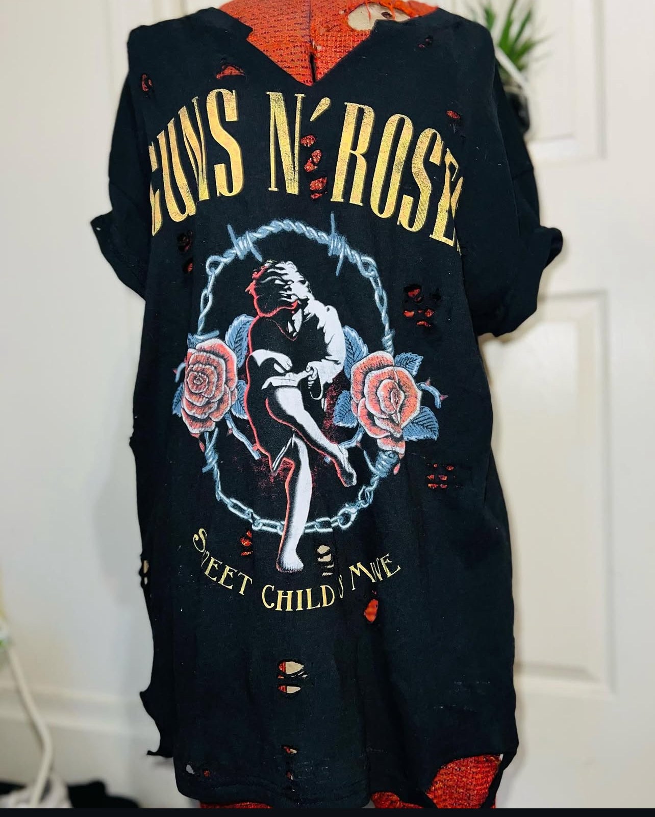 Guns n’ Roses Oversized Distressed Tee