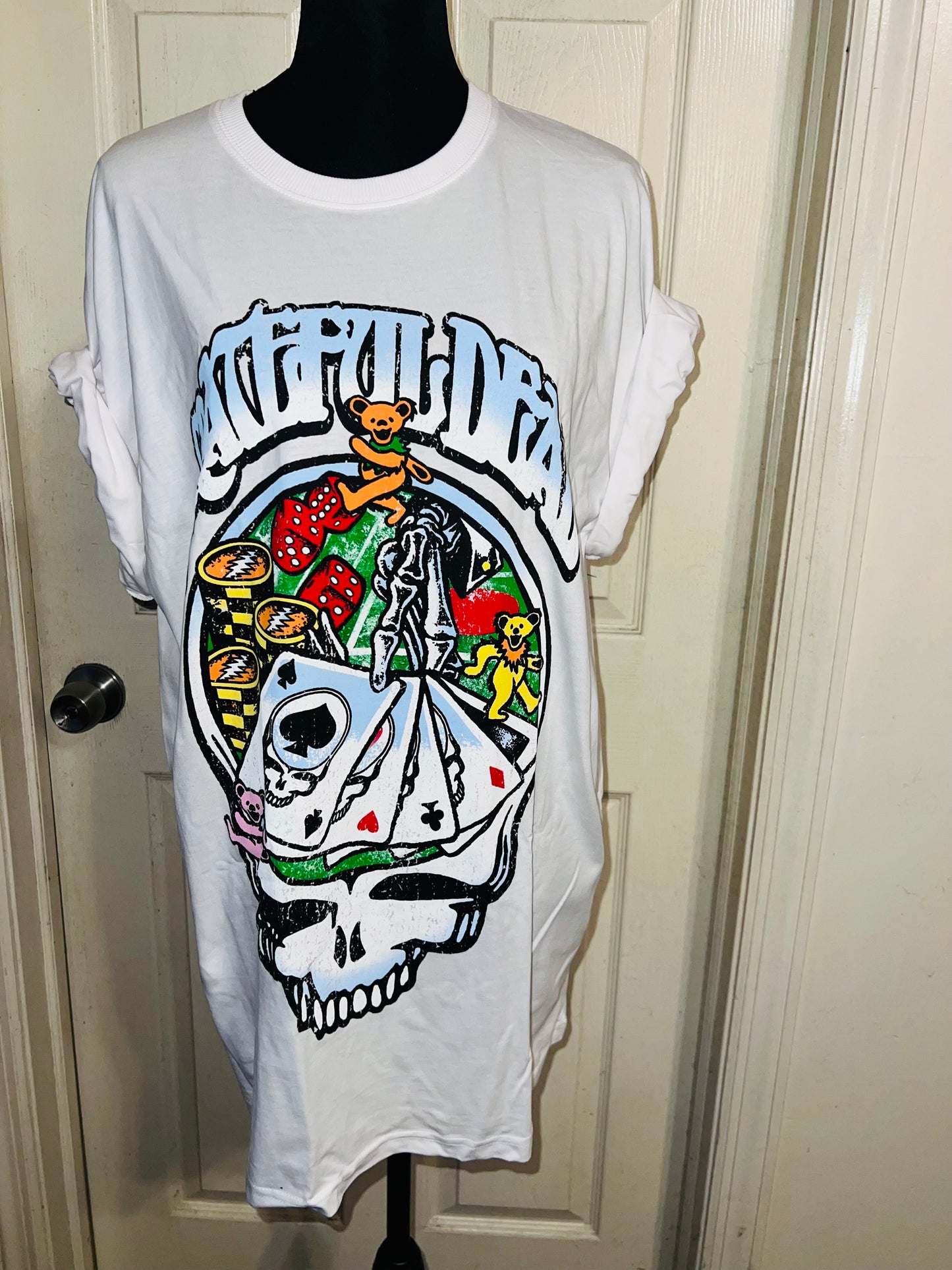 Grateful Dead Oversized Distressed Tee