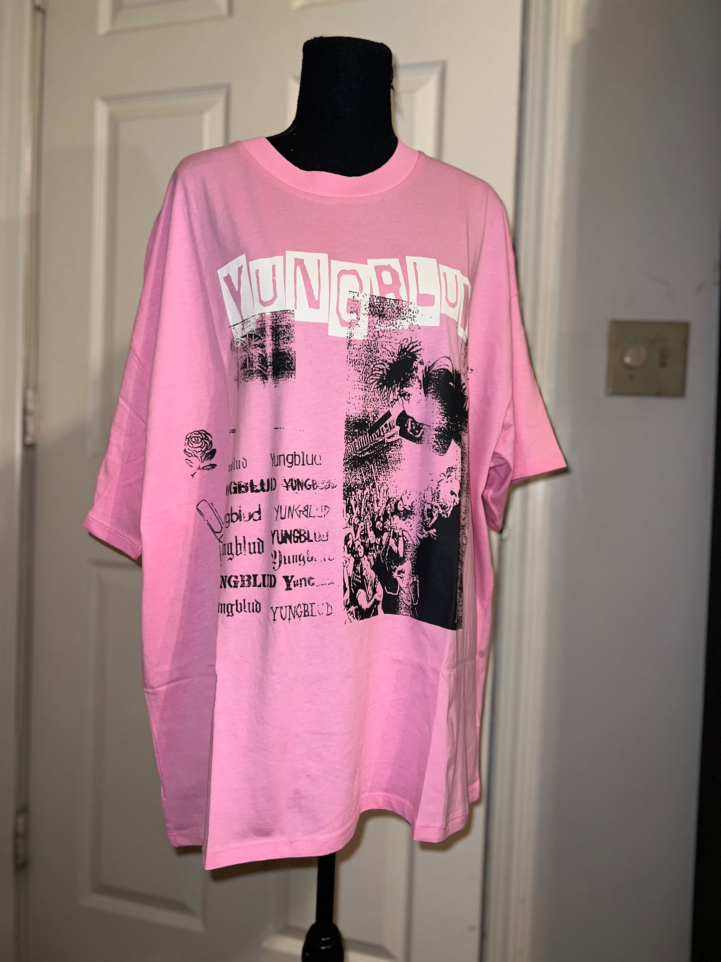 Yungblud Oversized Distressed Tee