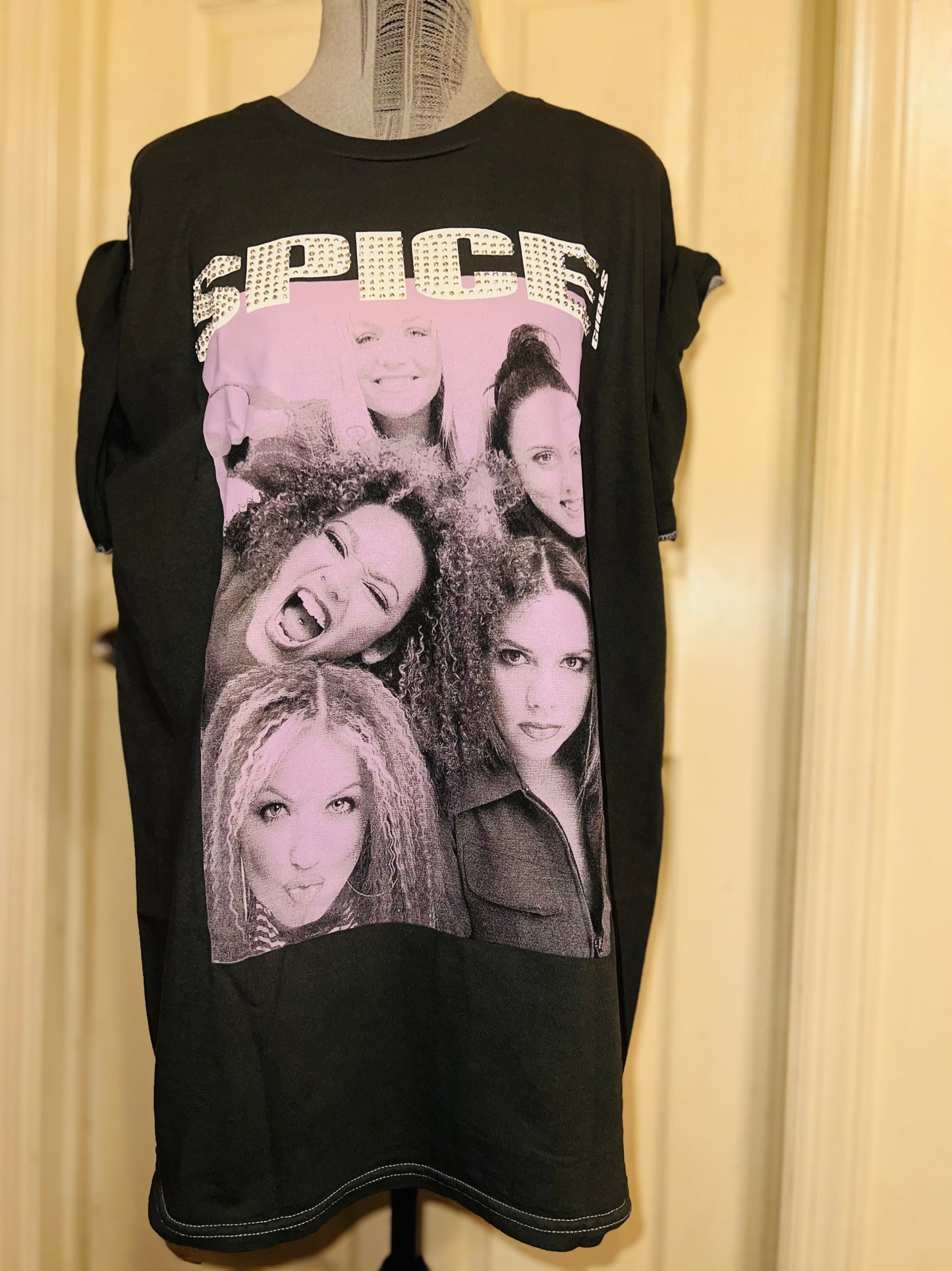 The Spice Girls Oversized Distressed Tee