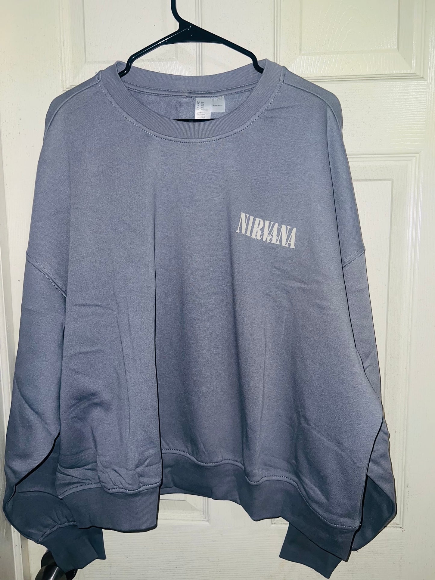 Nirvana Double Sided Oversized Sweatshirt