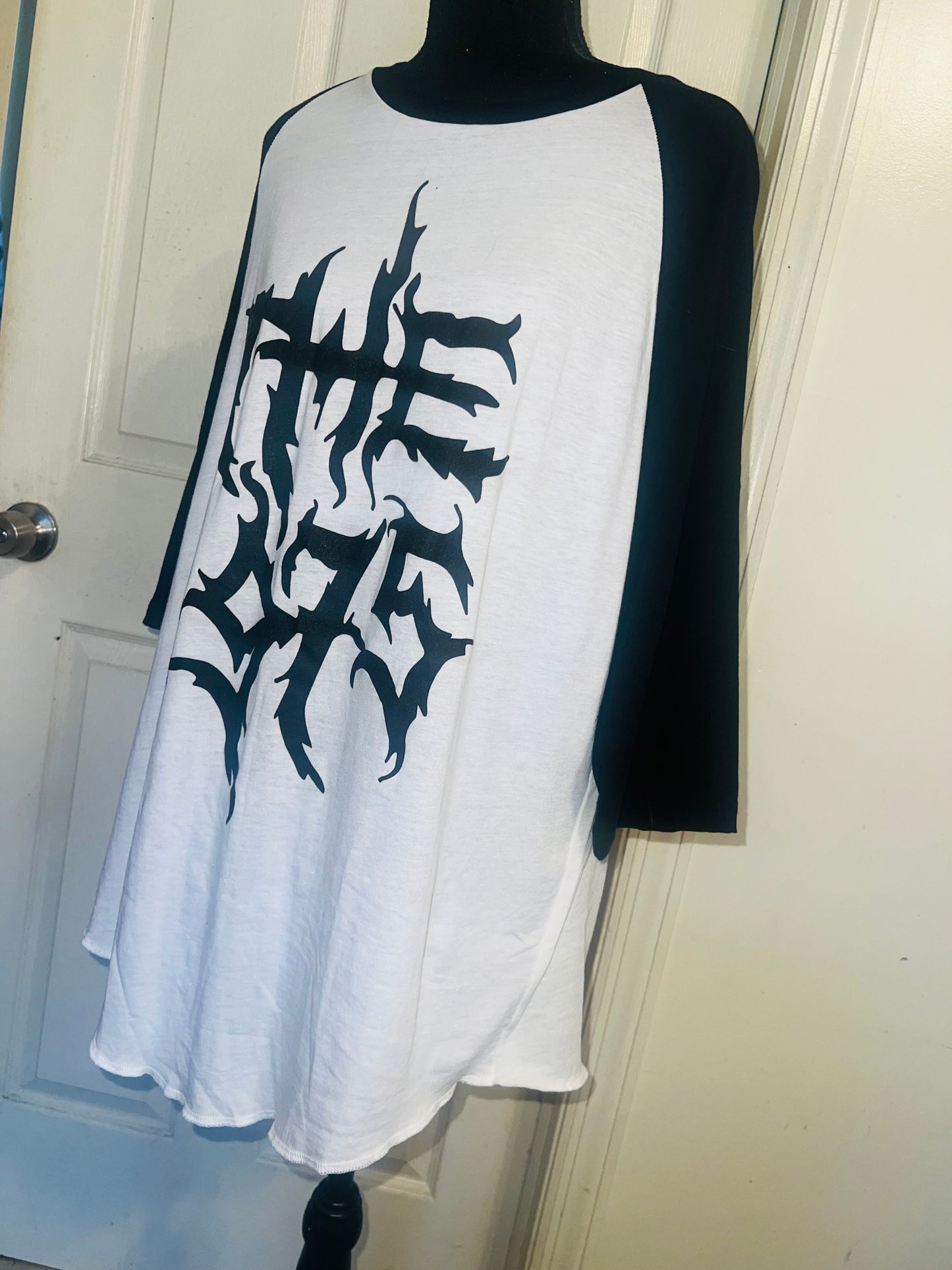 The 1975 Raglan Double Sided Oversized Tee (picture on back)