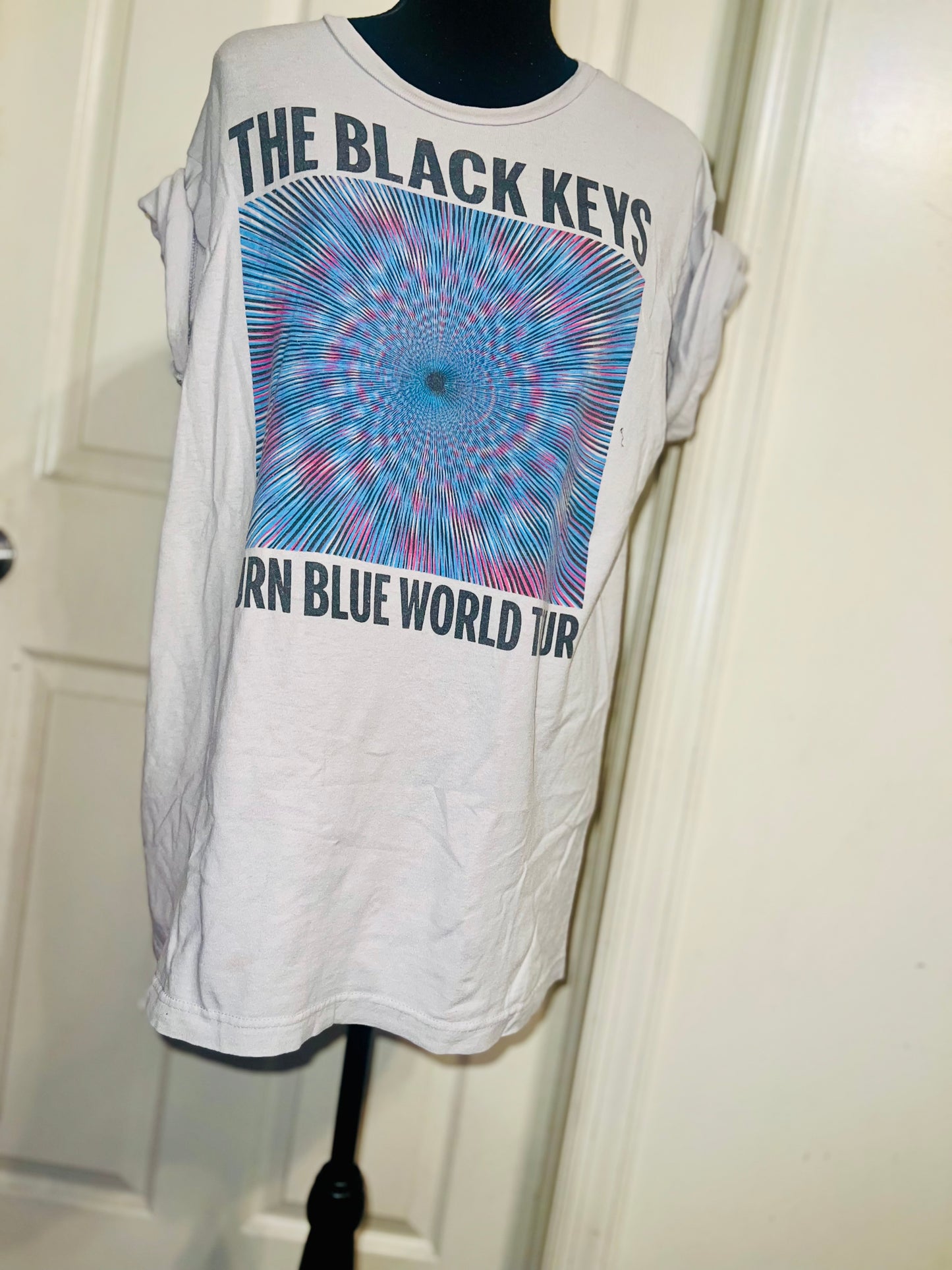 The Black Keys Vintage Tour Double Sided Oversized Tee