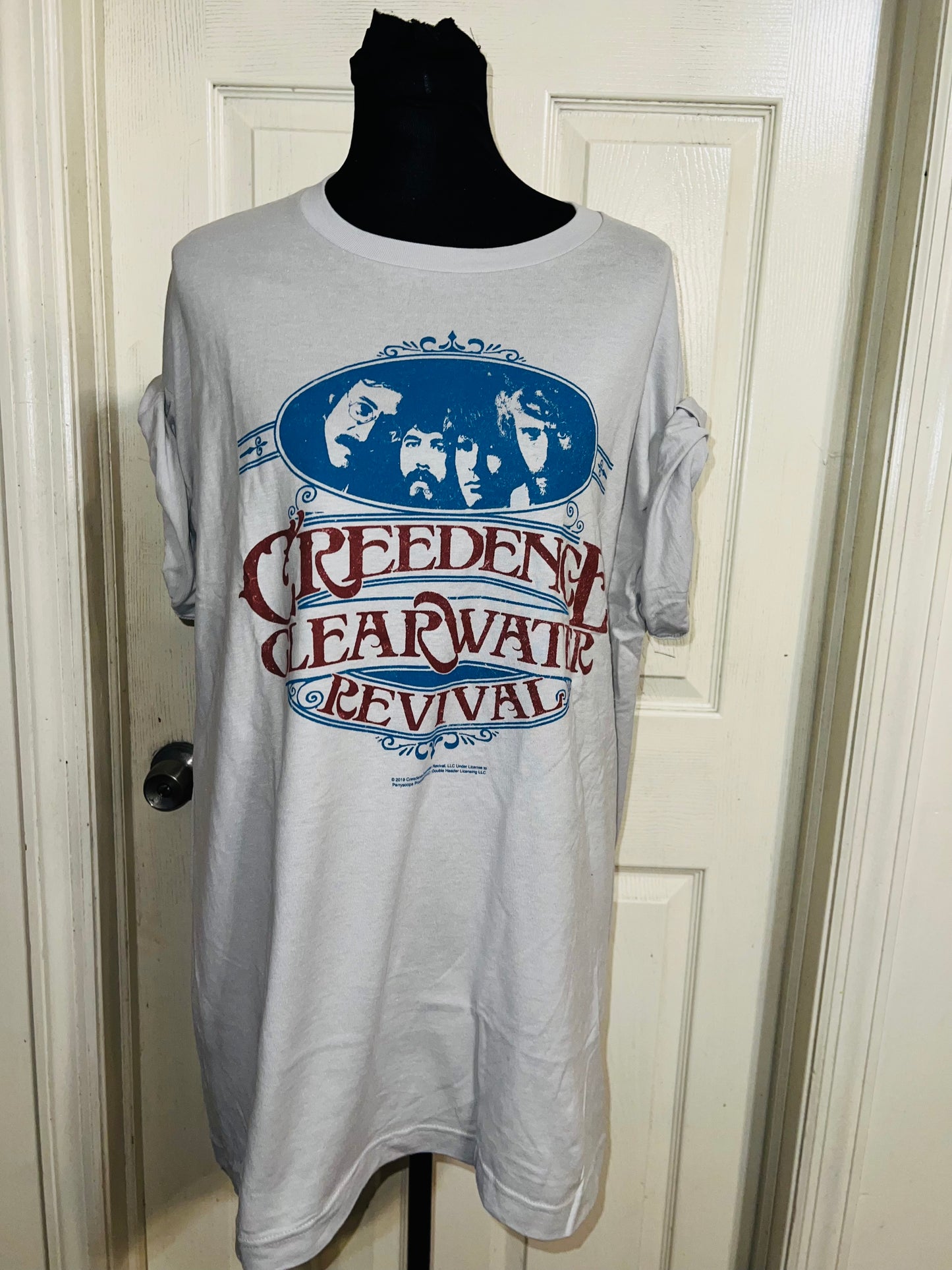 Creedence Clearwater Revival Oversized Distressed Tee