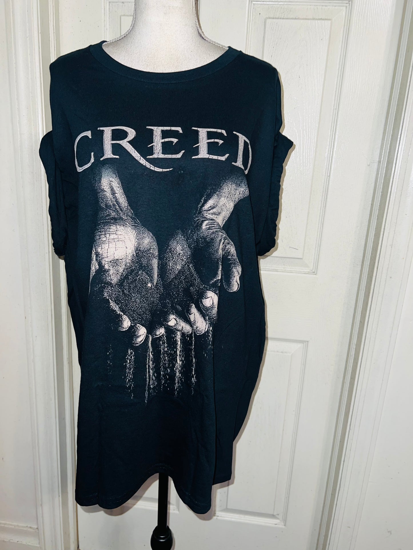Creed Oversized Distressed Tee
