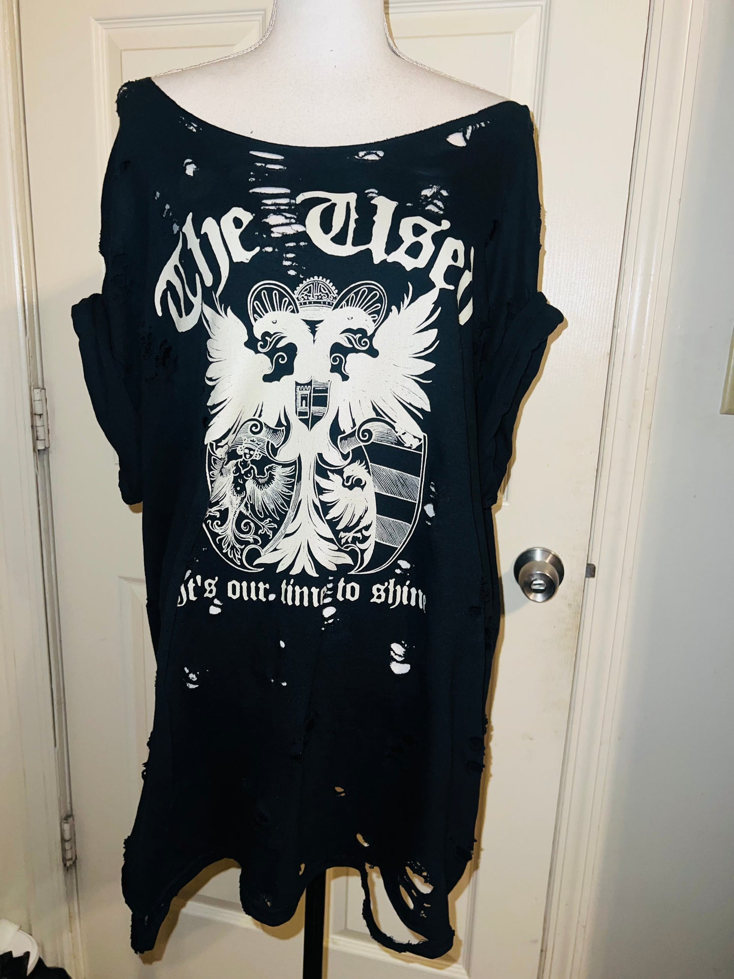 The Used Oversized Distressed Tee