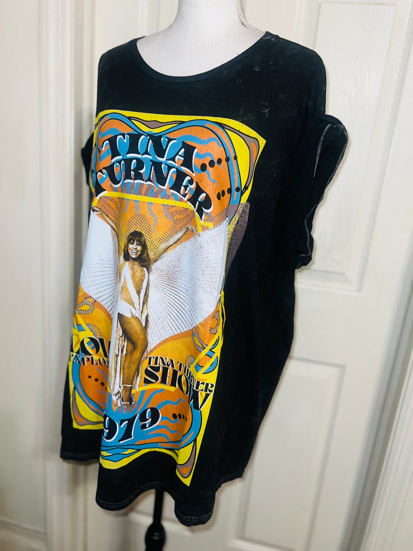 Tina Turner Oversized Distressed Tee