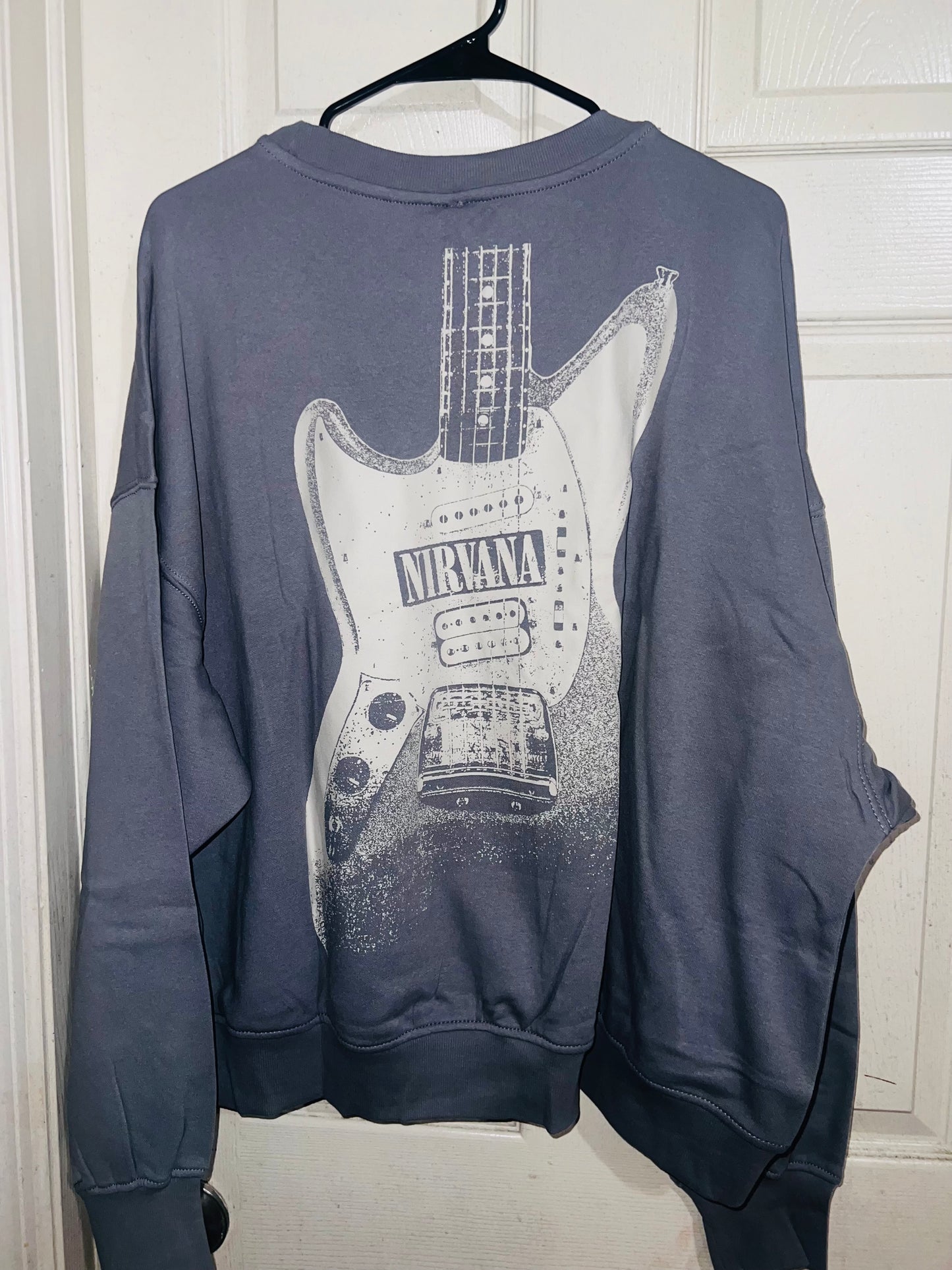 Nirvana Double Sided Oversized Sweatshirt