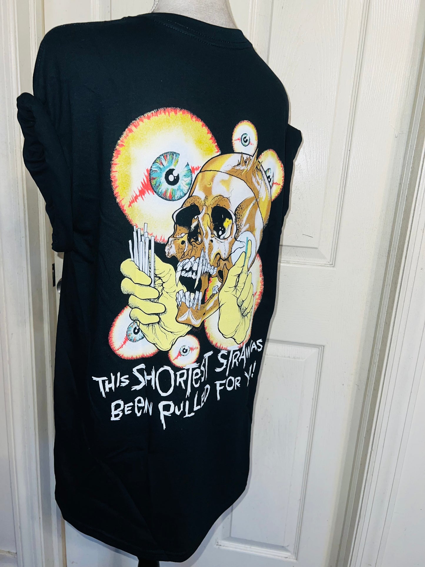 Metallica Double Sided Oversized Distressed Tee