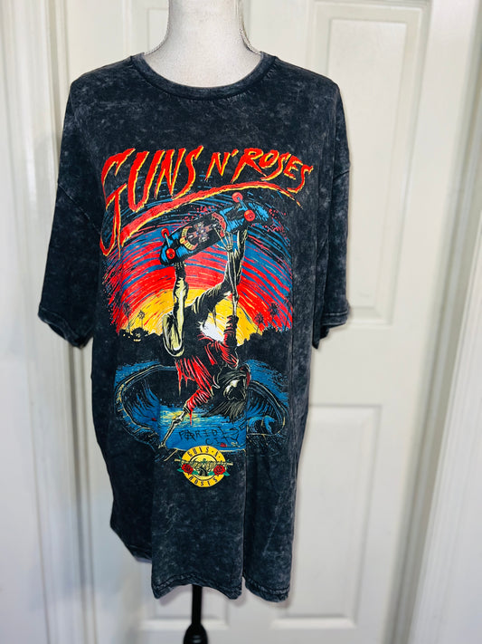 Guns N’ Roses Oversized Distressed Tee