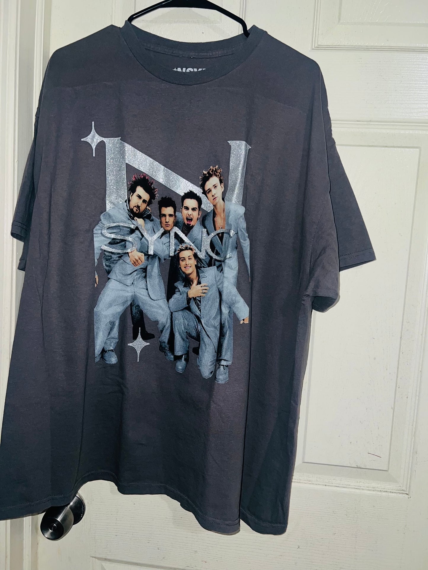 NSYNC Oversized Distressed Tee