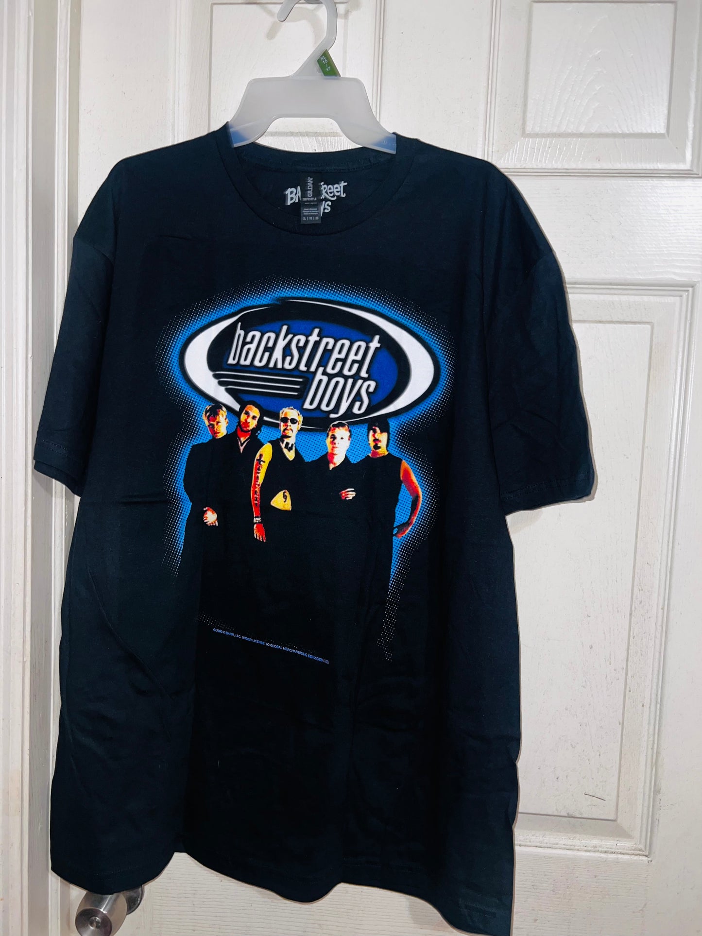 Backstreet Boys Oversized Distressed Tee