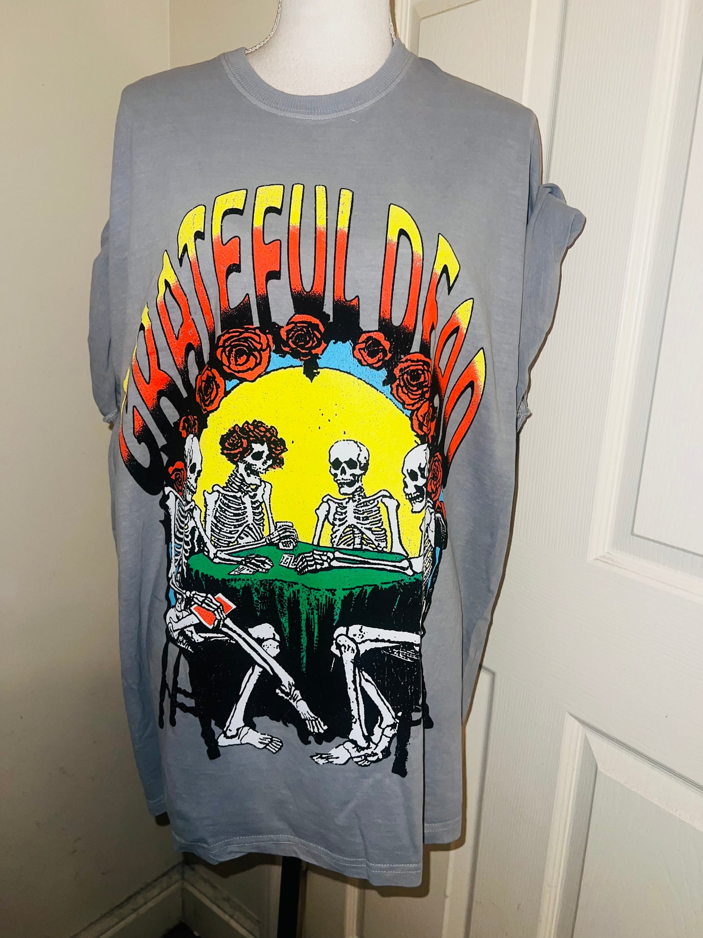 Grateful Dead Oversized Distressed Tee