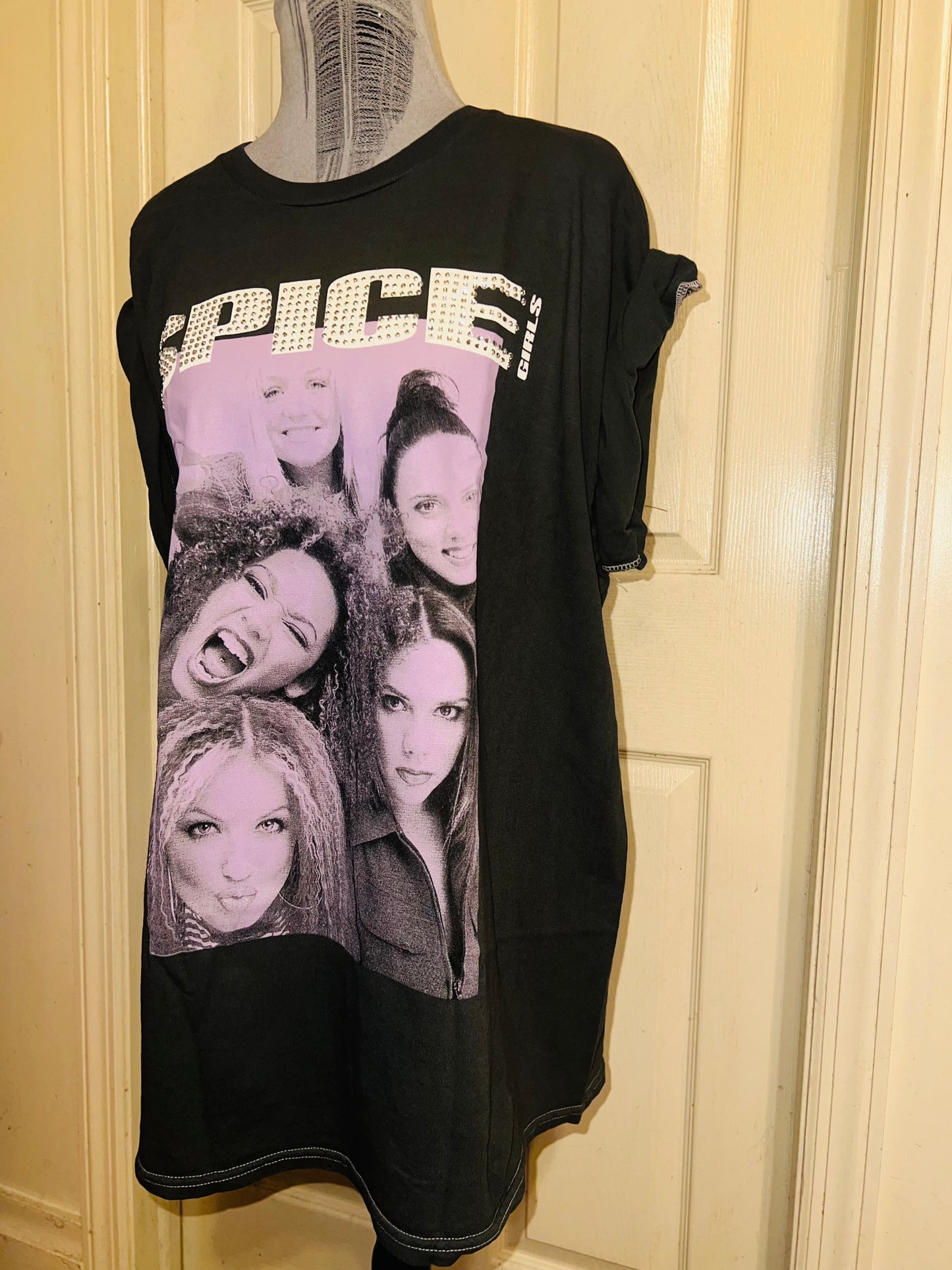 The Spice Girls Oversized Distressed Tee