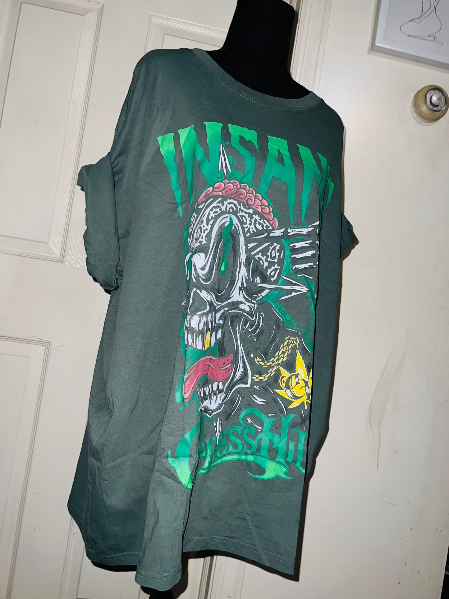 Cypress Hill Oversized Distressed Tee