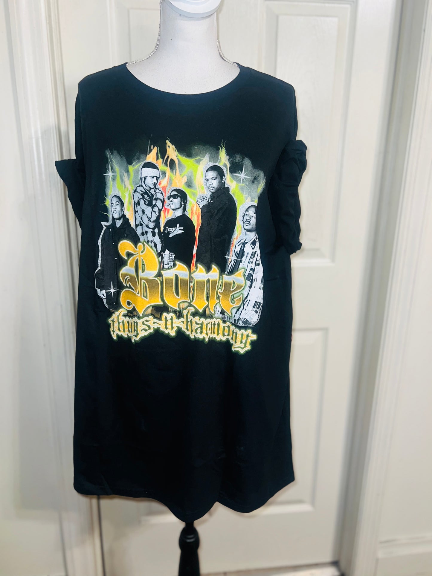 Bone Thugs n Harmony Oversized Distressed Tee