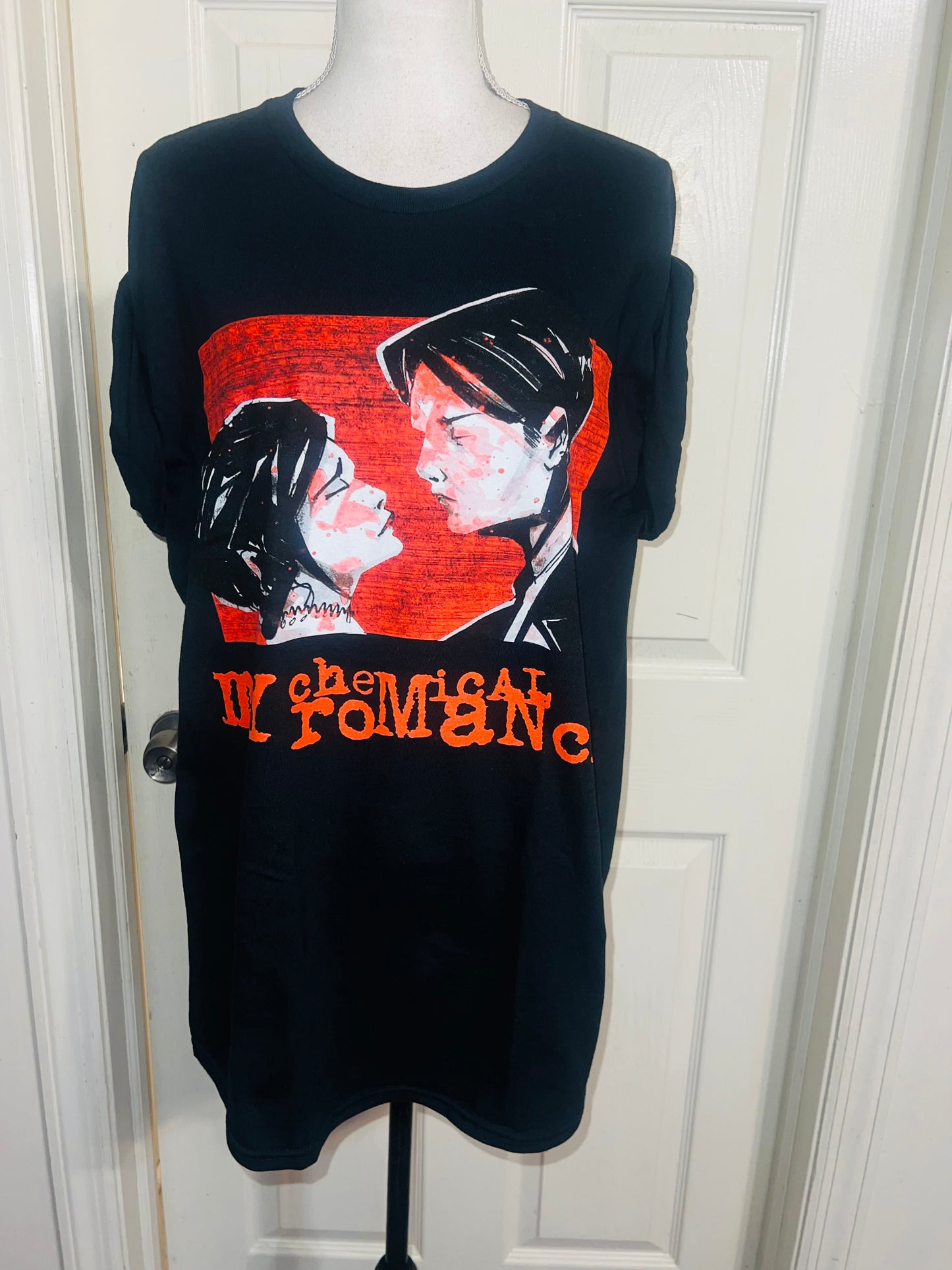 My Chemical Romance Oversized Distressed Tee