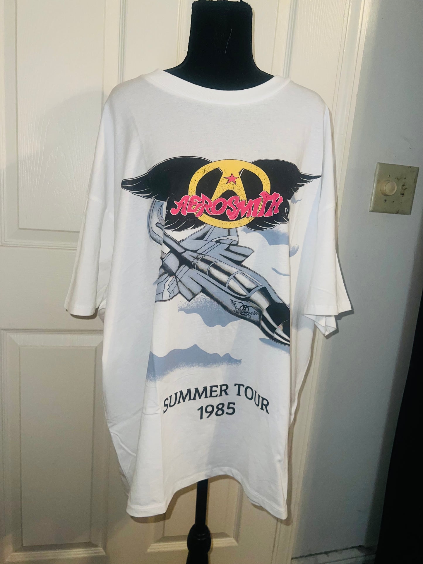 Aerosmith Double Sided Oversized Tee