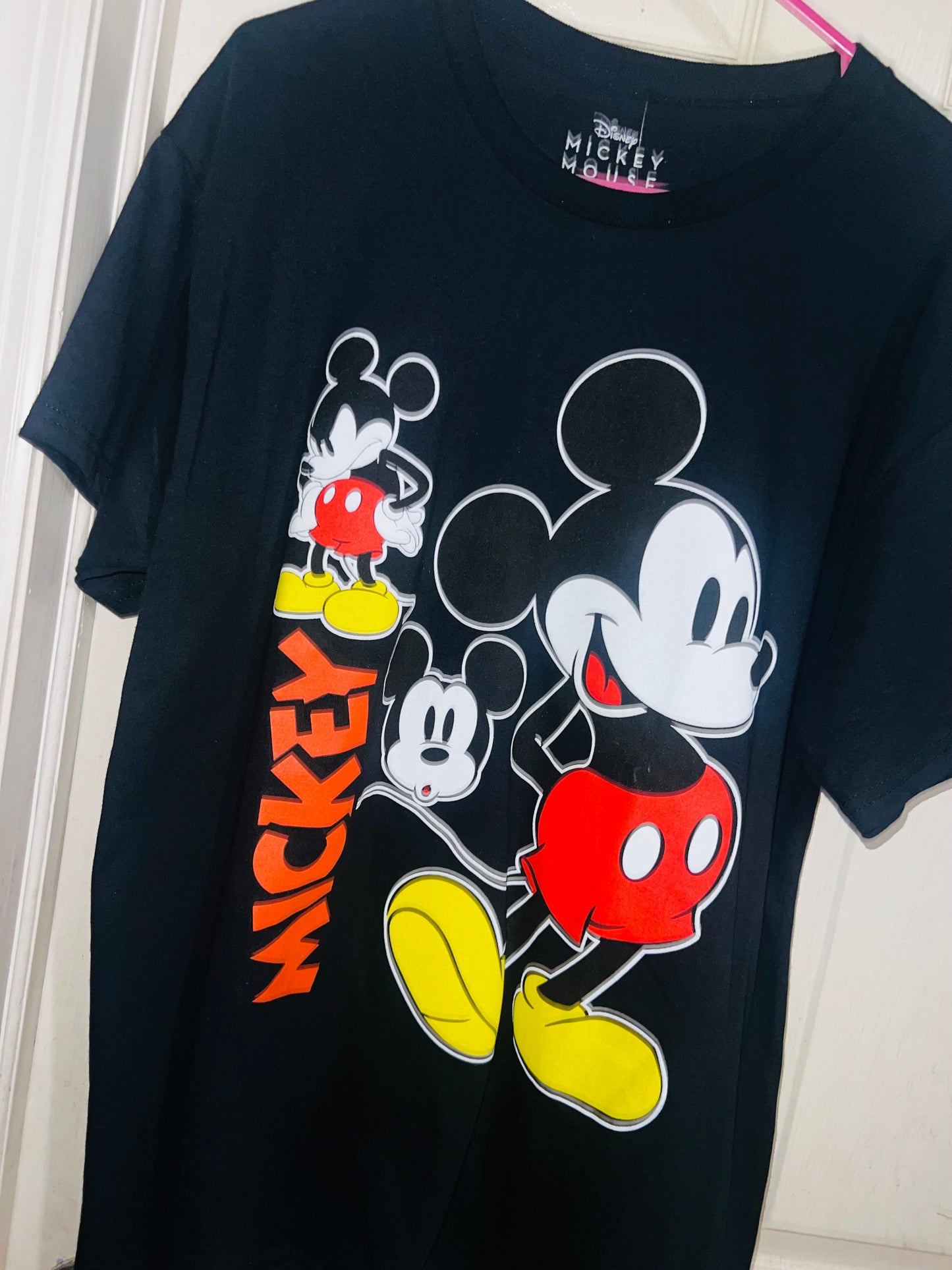 Mickey Mouse Oversized Distressed Tee