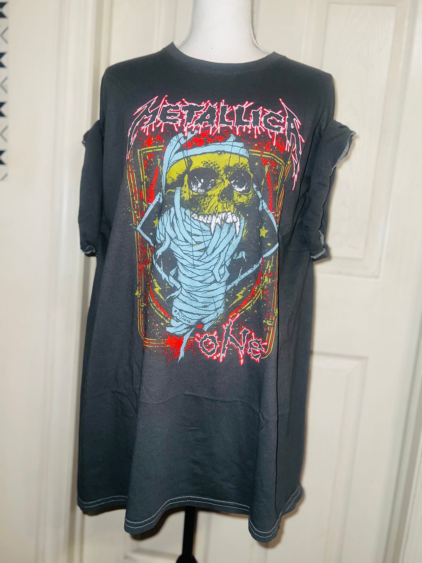 Metallica Oversized Distressed Tee