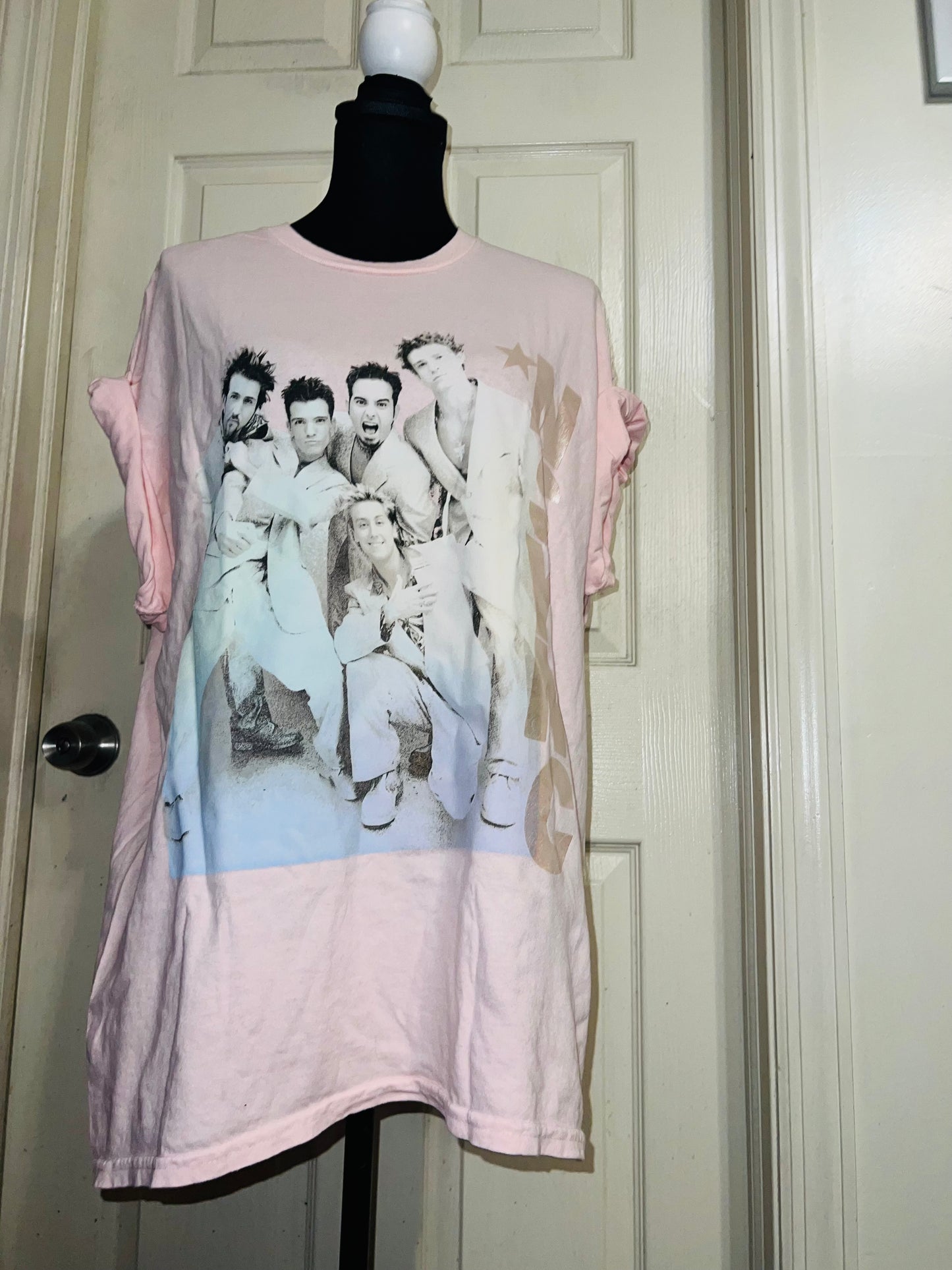 NSYNC Oversized Distressed Tee