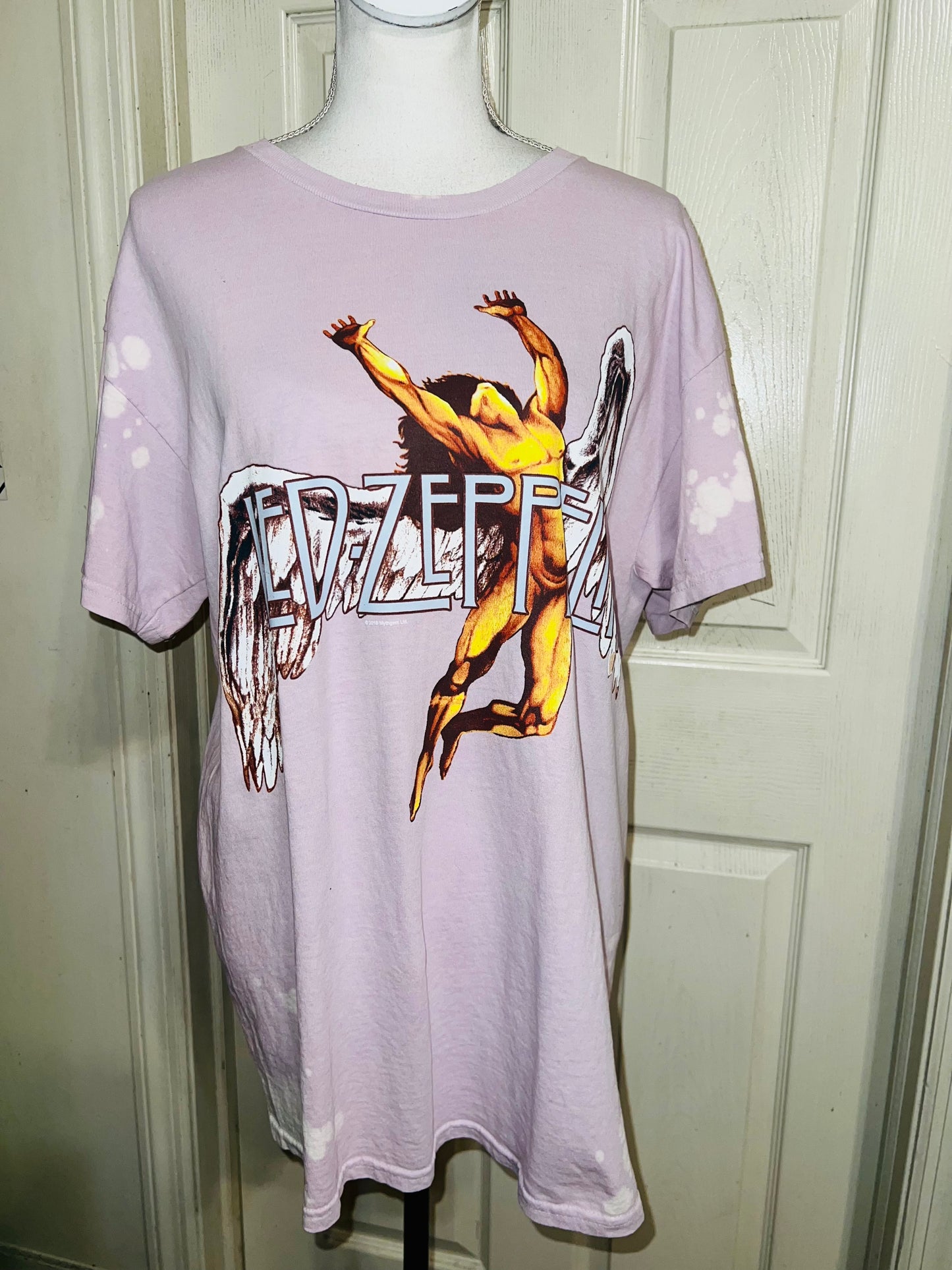 Led Zeppelin Oversized Distressed T-Shirt