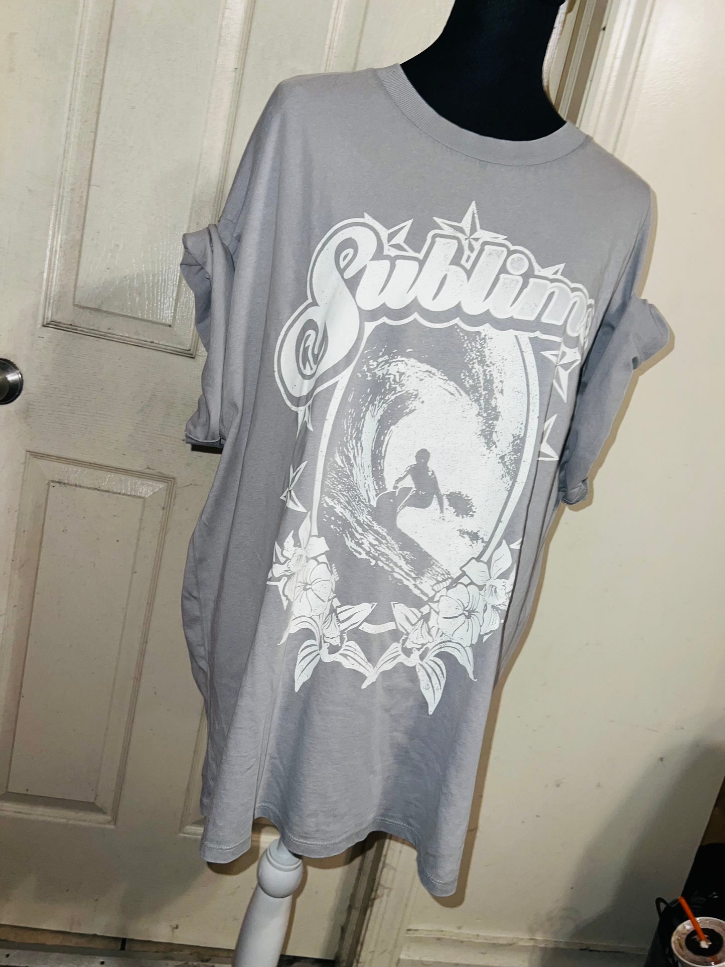 Sublime Oversized Distressed Tee
