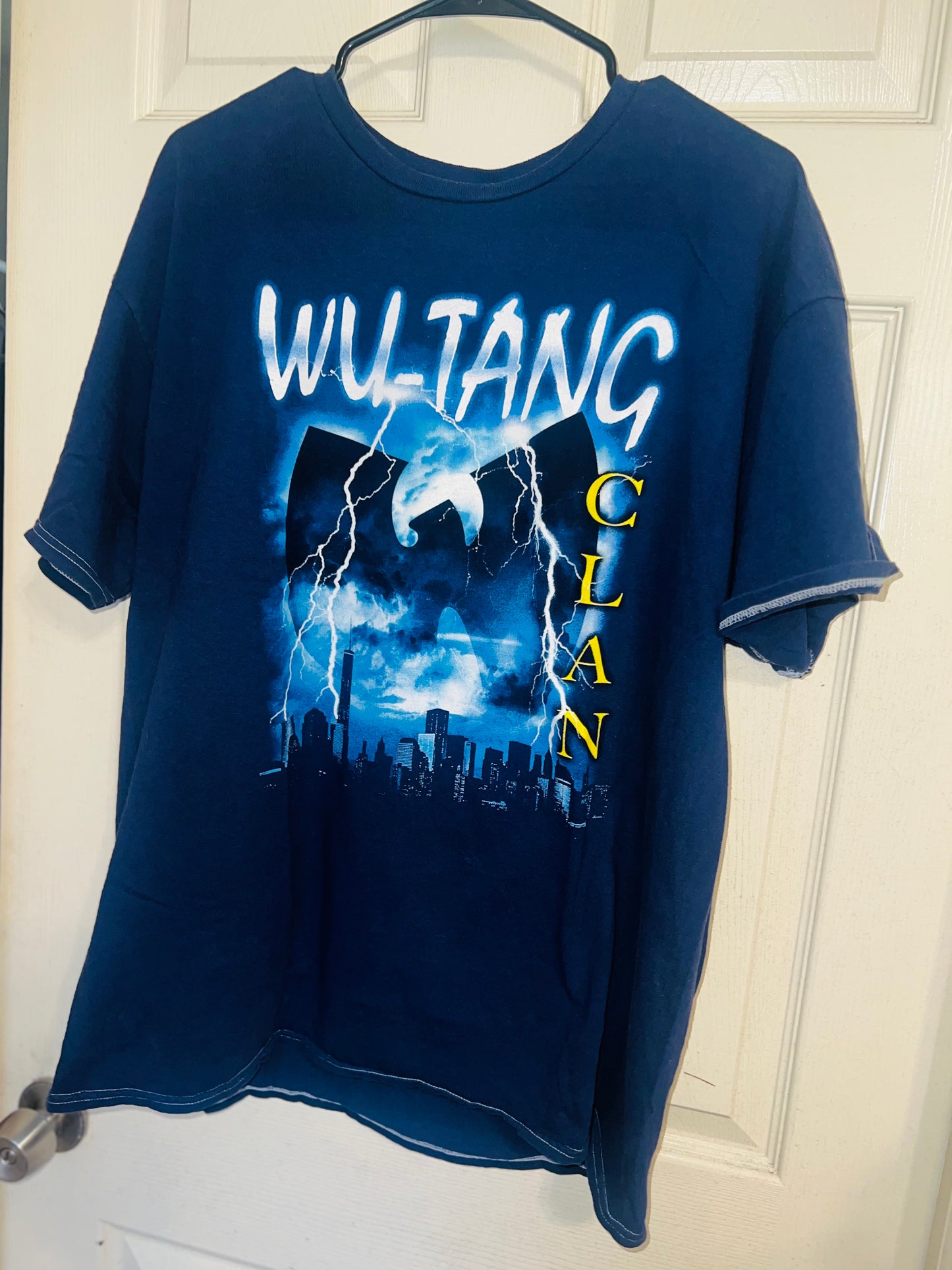 Wu-Tang Clan Oversized Distressed Tee