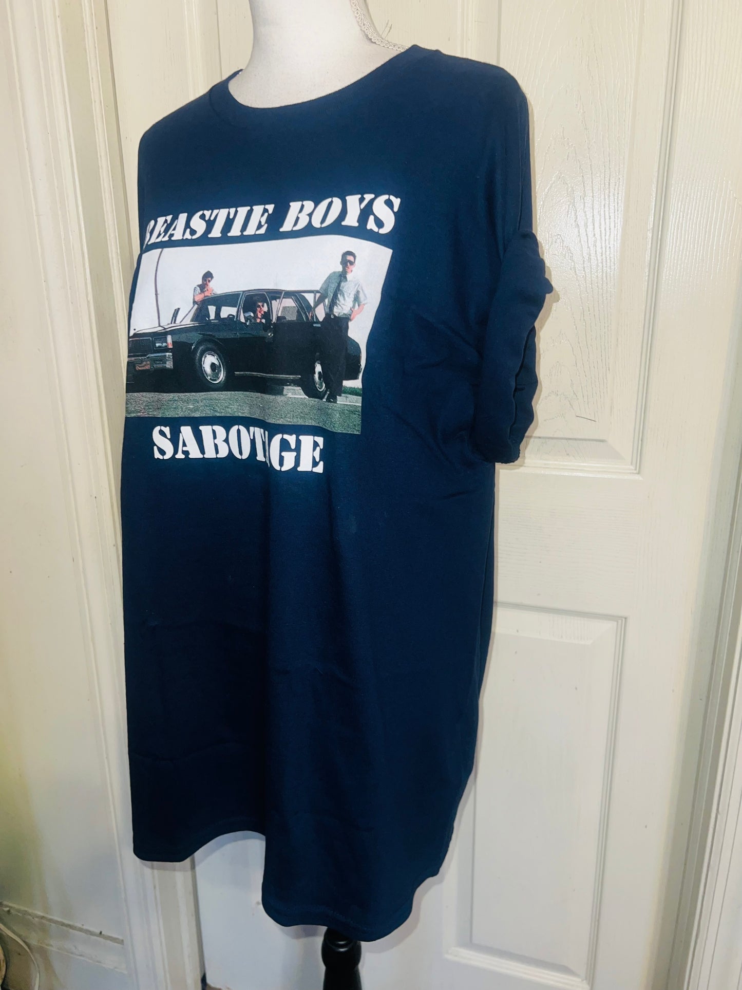 Beastie Boys Oversized Distressed Tee